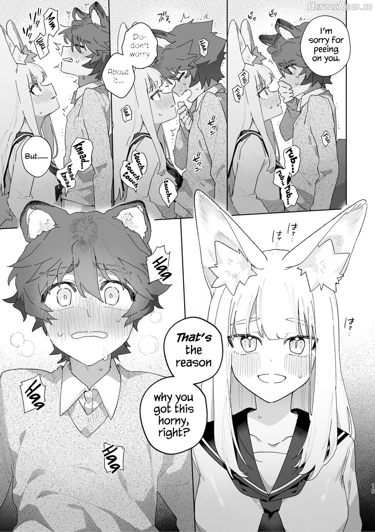 Otoko ga Uke - Kitsune-chan X Tanuki-kun Chapter 1 - page 19