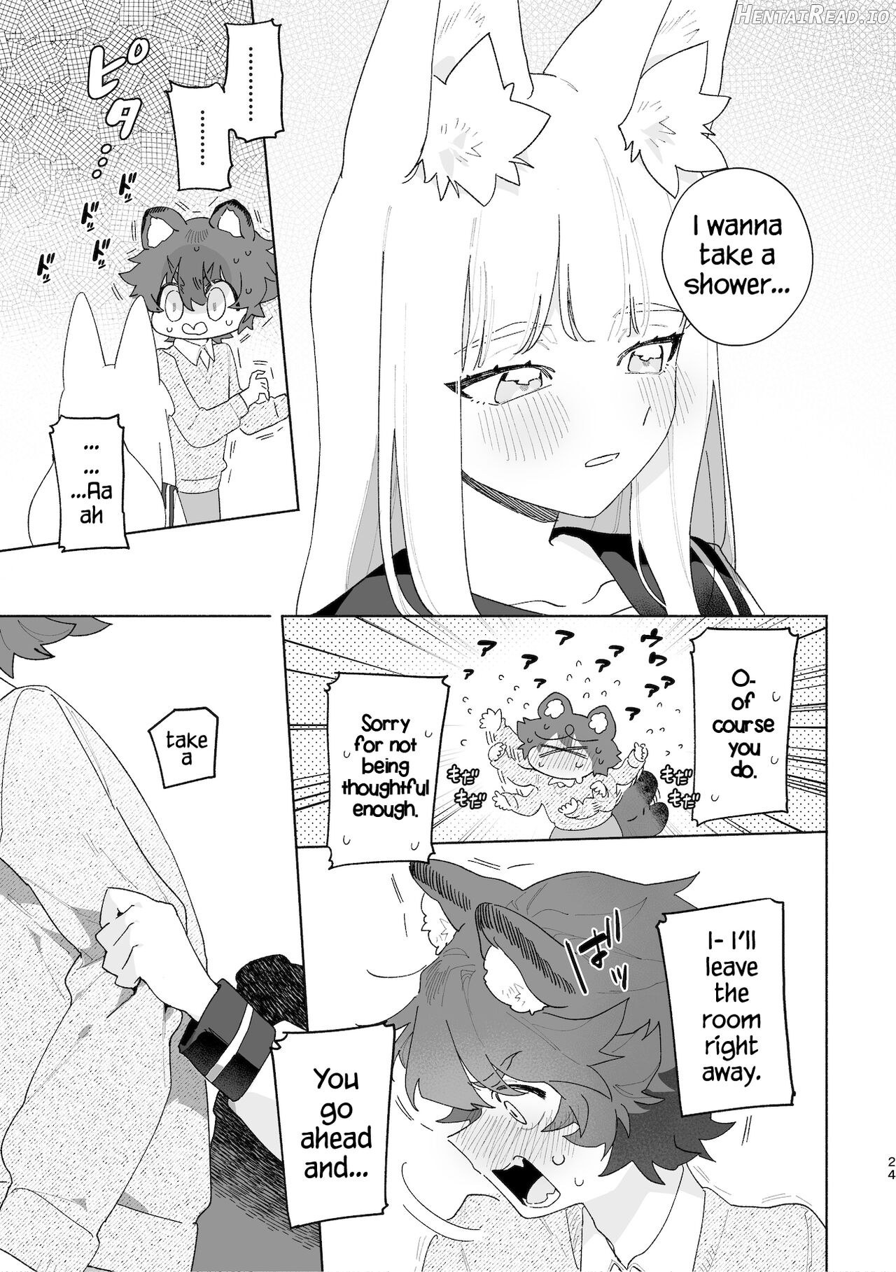 Otoko ga Uke - Kitsune-chan X Tanuki-kun Chapter 1 - page 25