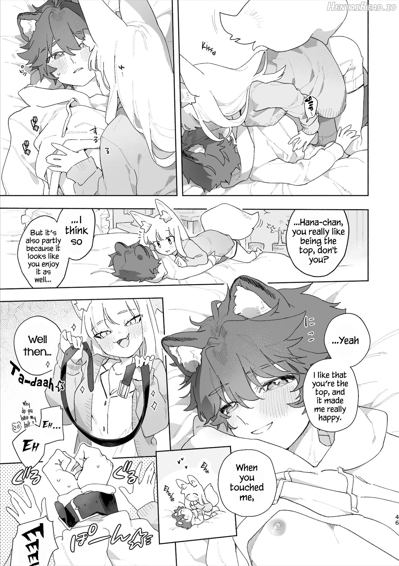 Otoko ga Uke - Kitsune-chan X Tanuki-kun Chapter 1 - page 47