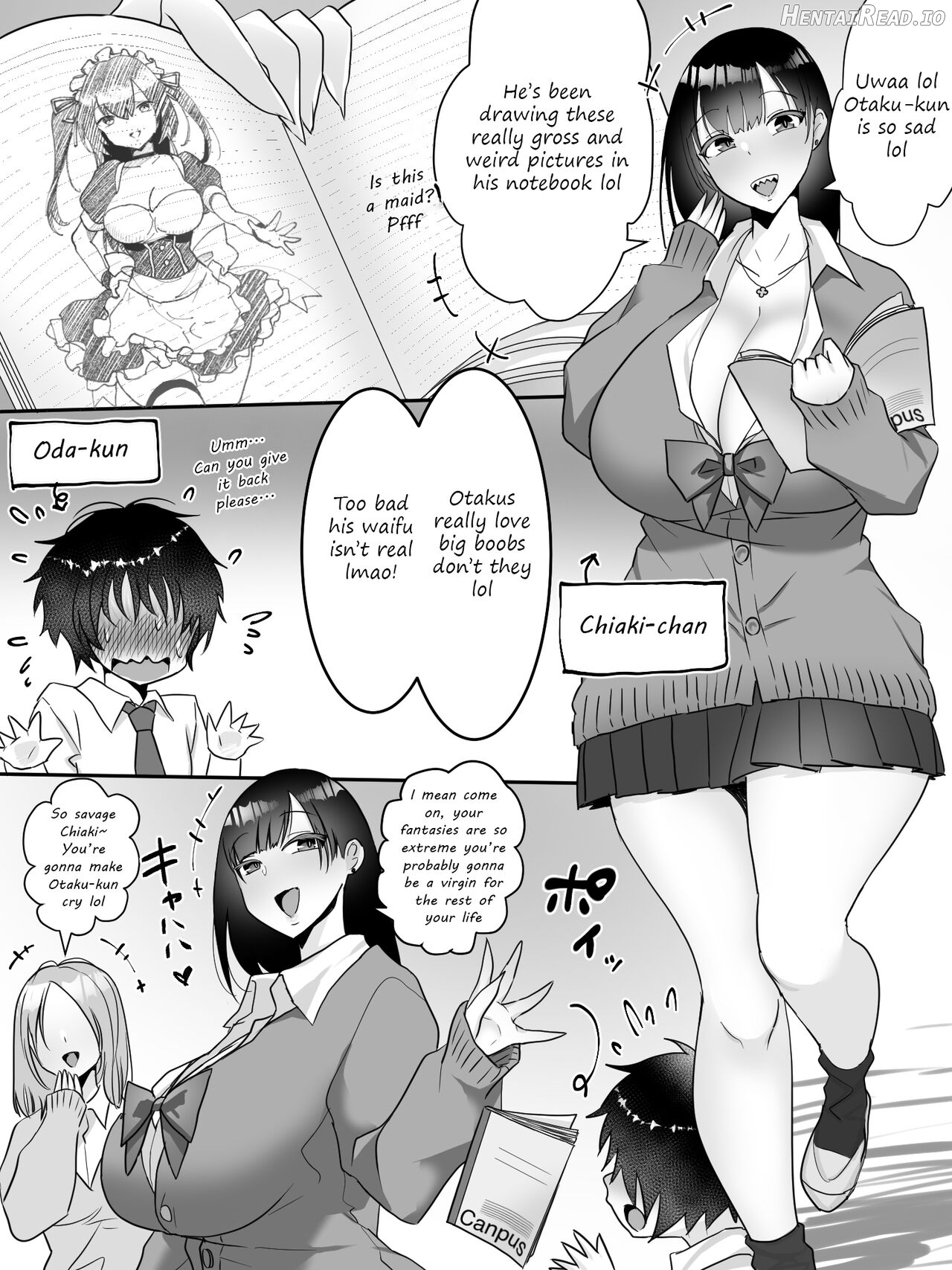 Ijimekko JK Chapter 1 - page 1