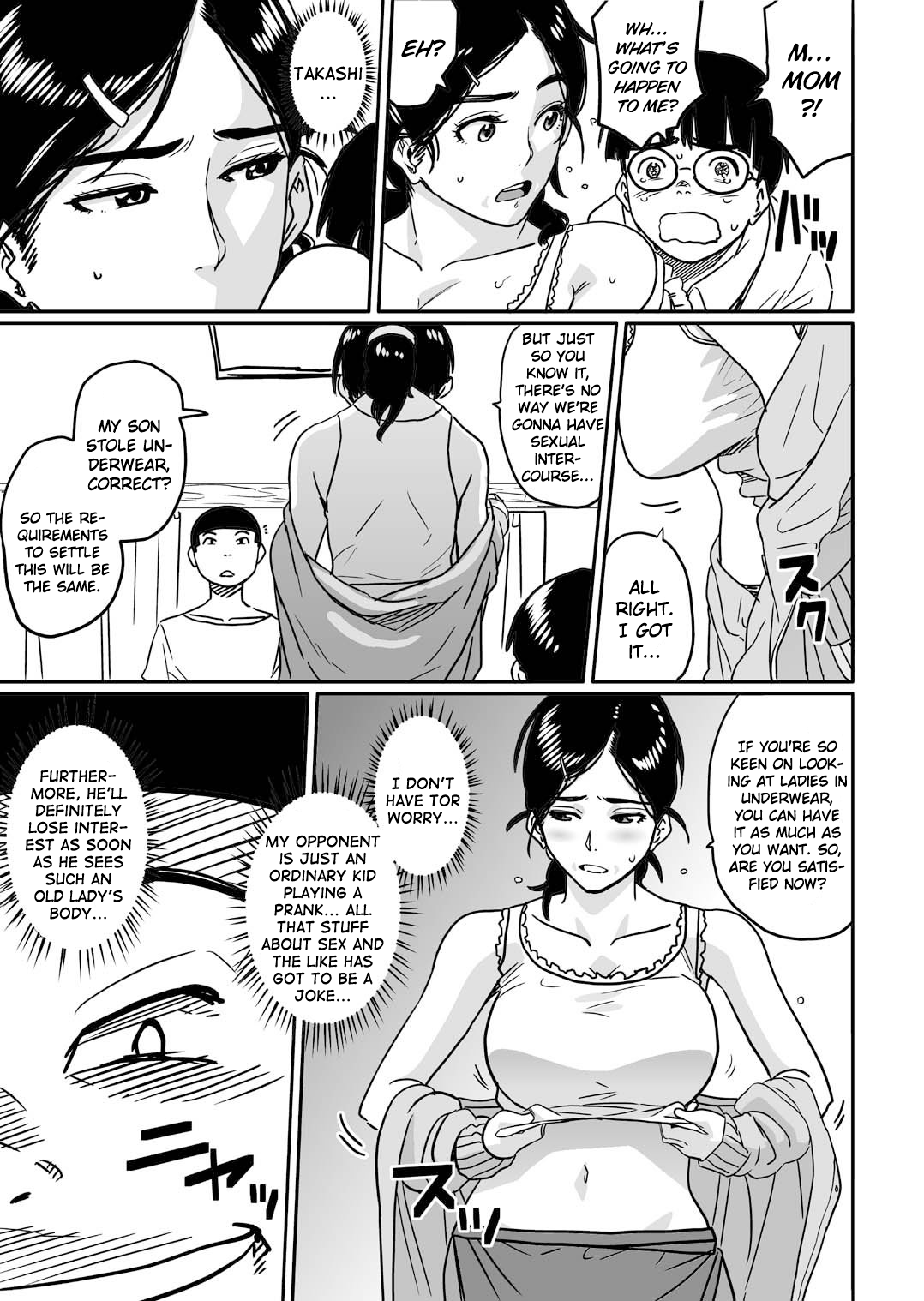 Hahaoya Shikkaku - Watashi wa Musuko Tomodachi no Mesu Buta Dorei Chapter 2 - page 9