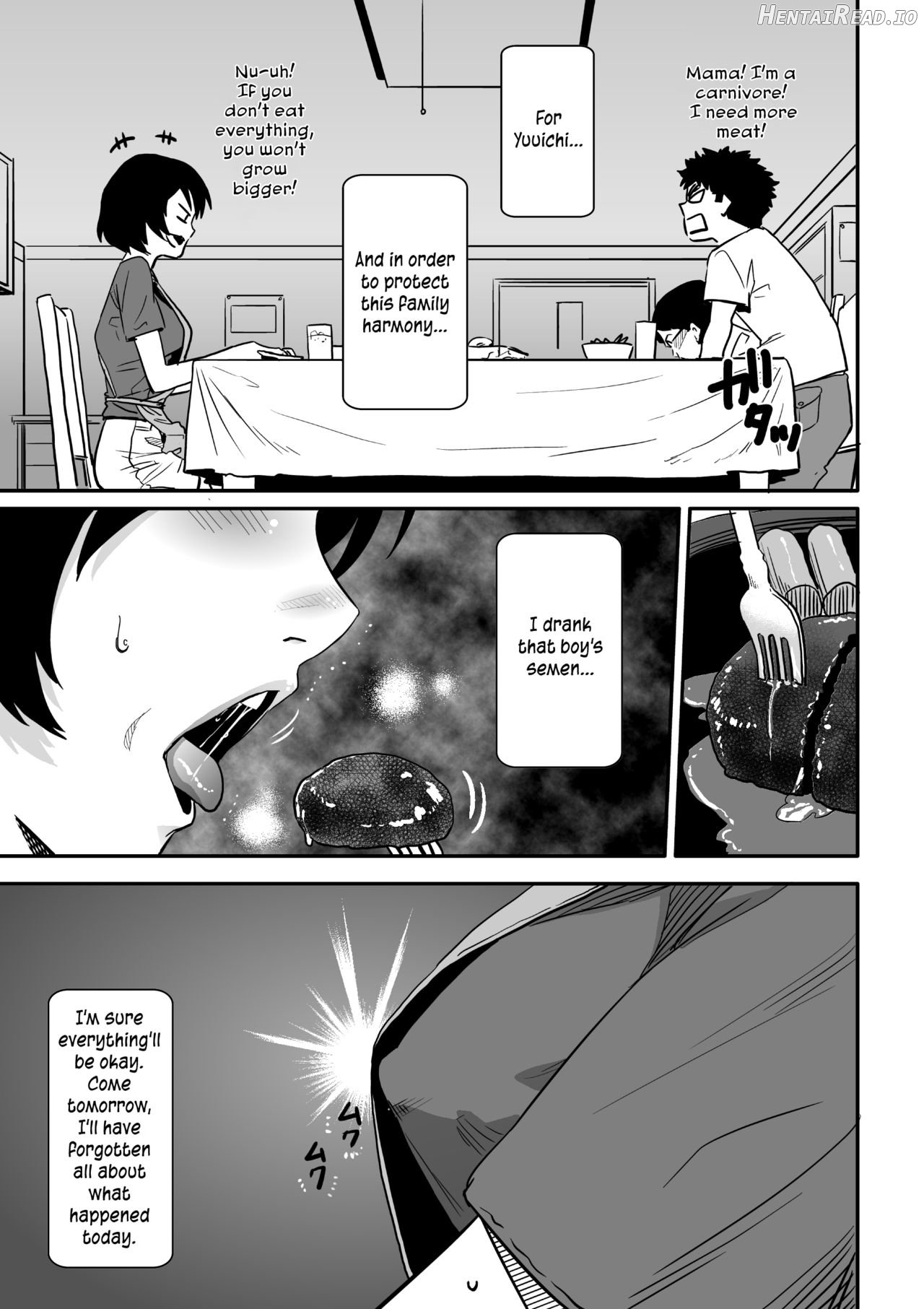 Hahaoya Shikkaku - Watashi wa Musuko Tomodachi no Mesu Buta Dorei Chapter 3 - page 37