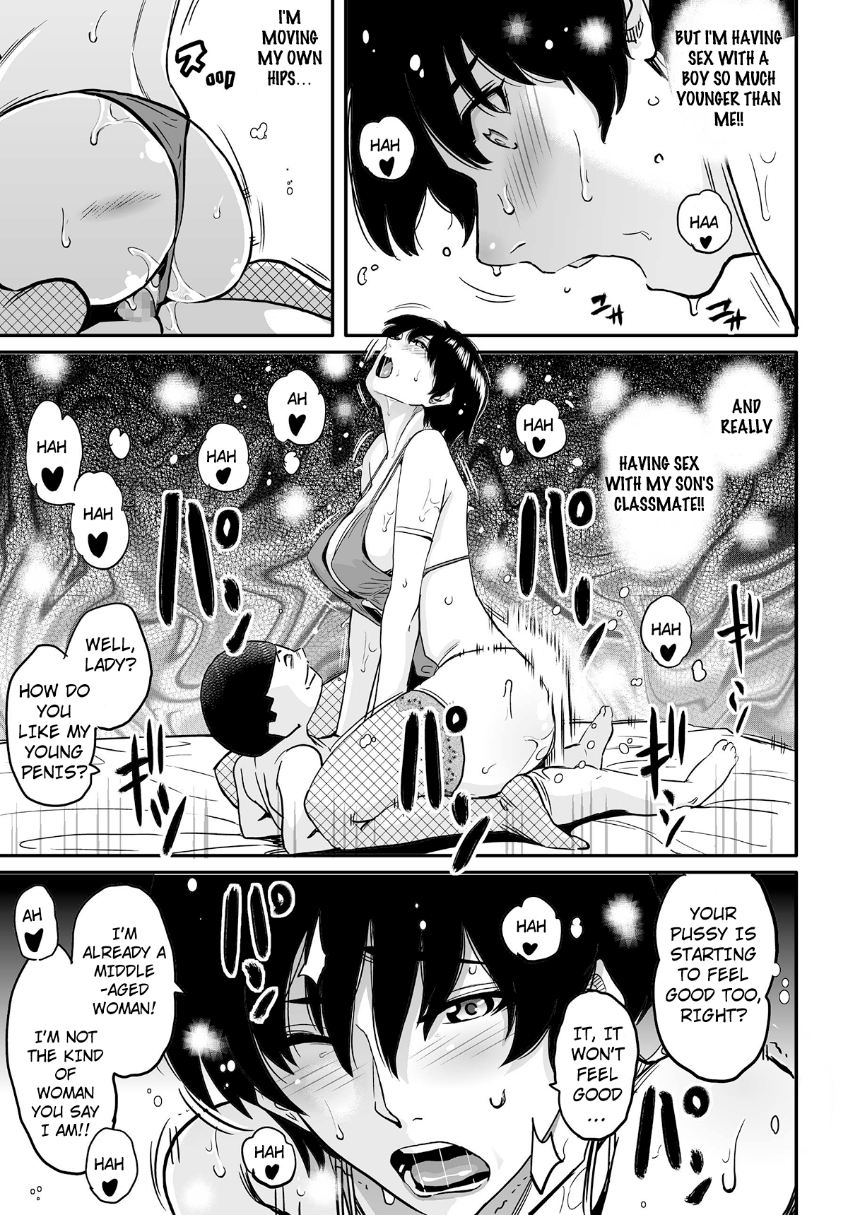 Hahaoya Shikkaku - Watashi wa Musuko Tomodachi no Mesu Buta Dorei Chapter 4 - page 73