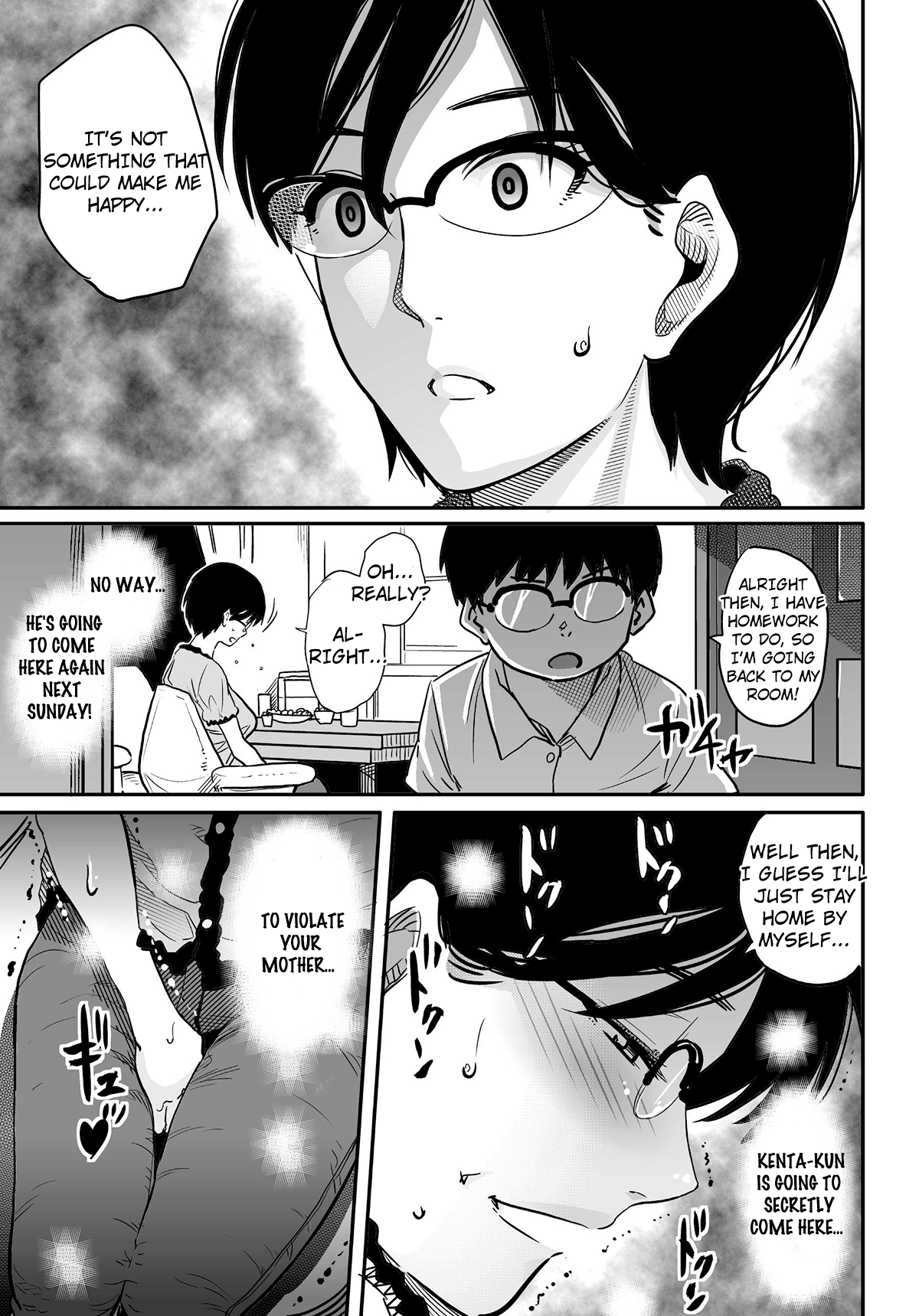 Hahaoya Shikkaku - Watashi wa Musuko Tomodachi no Mesu Buta Dorei Chapter 4 - page 183