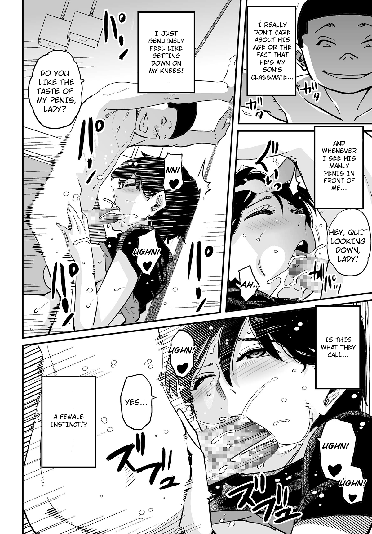 Hahaoya Shikkaku - Watashi wa Musuko Tomodachi no Mesu Buta Dorei Chapter 4 - page 192