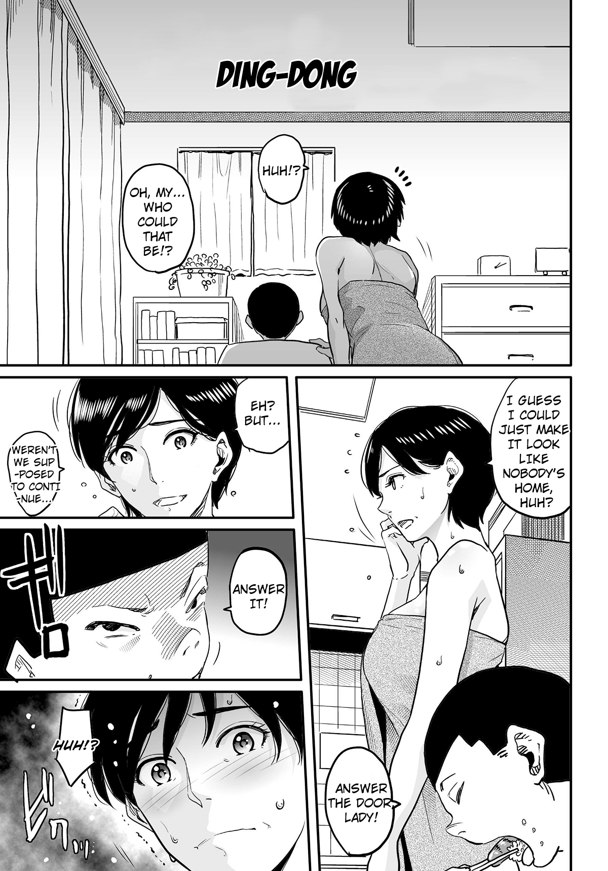 Hahaoya Shikkaku - Watashi wa Musuko Tomodachi no Mesu Buta Dorei Chapter 4 - page 217