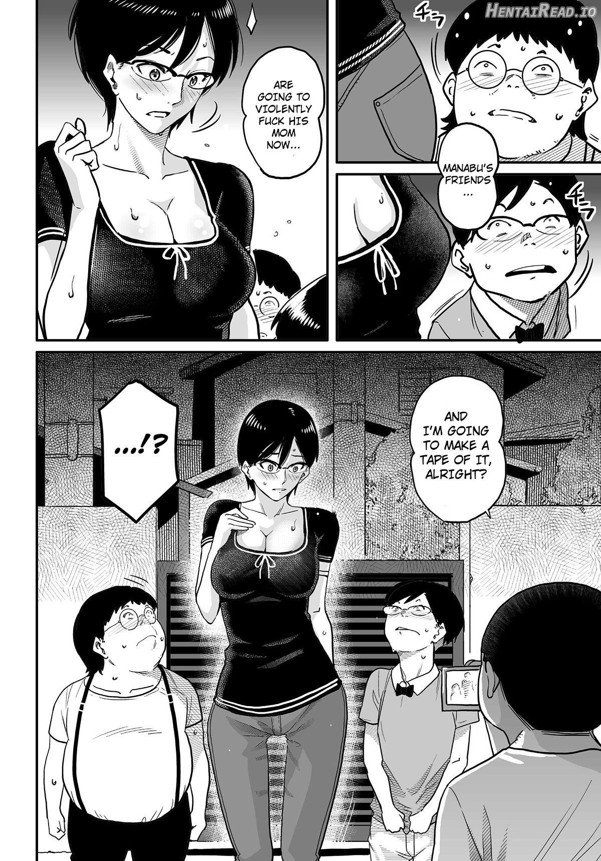 Hahaoya Shikkaku - Watashi wa Musuko Tomodachi no Mesu Buta Dorei Chapter 4 - page 222