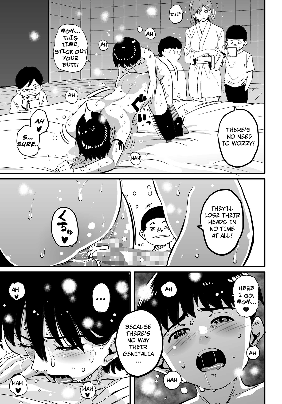 Hahaoya Shikkaku - Watashi wa Musuko Tomodachi no Mesu Buta Dorei Chapter 5 - page 219