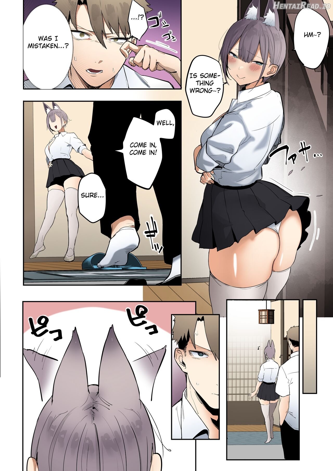 Inari-sama no Iu Toori - Colorized Chapter 1 - page 13