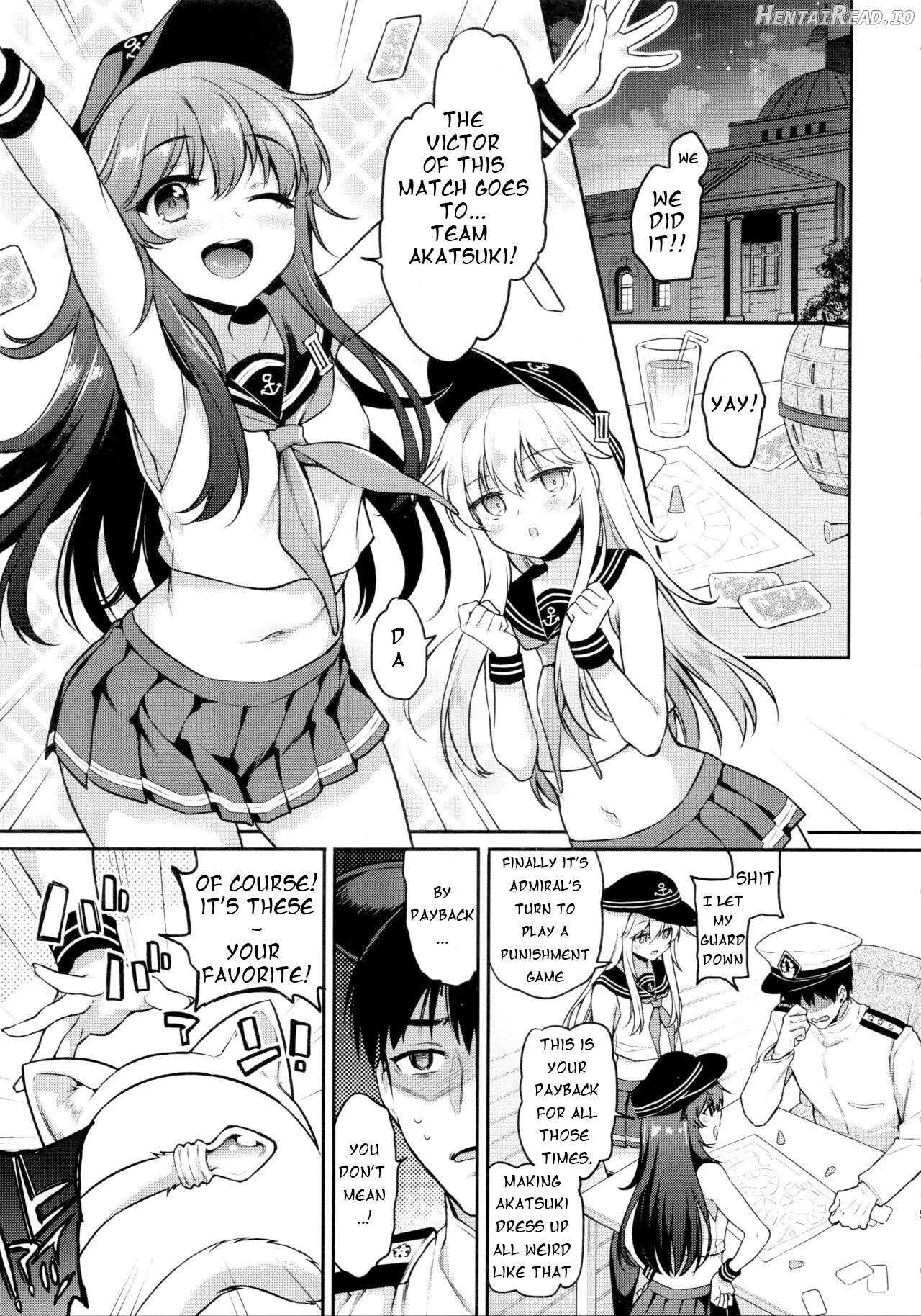 Akatsuki Hibiki-chan x Gyaku Batsu Game Chapter 1 - page 3