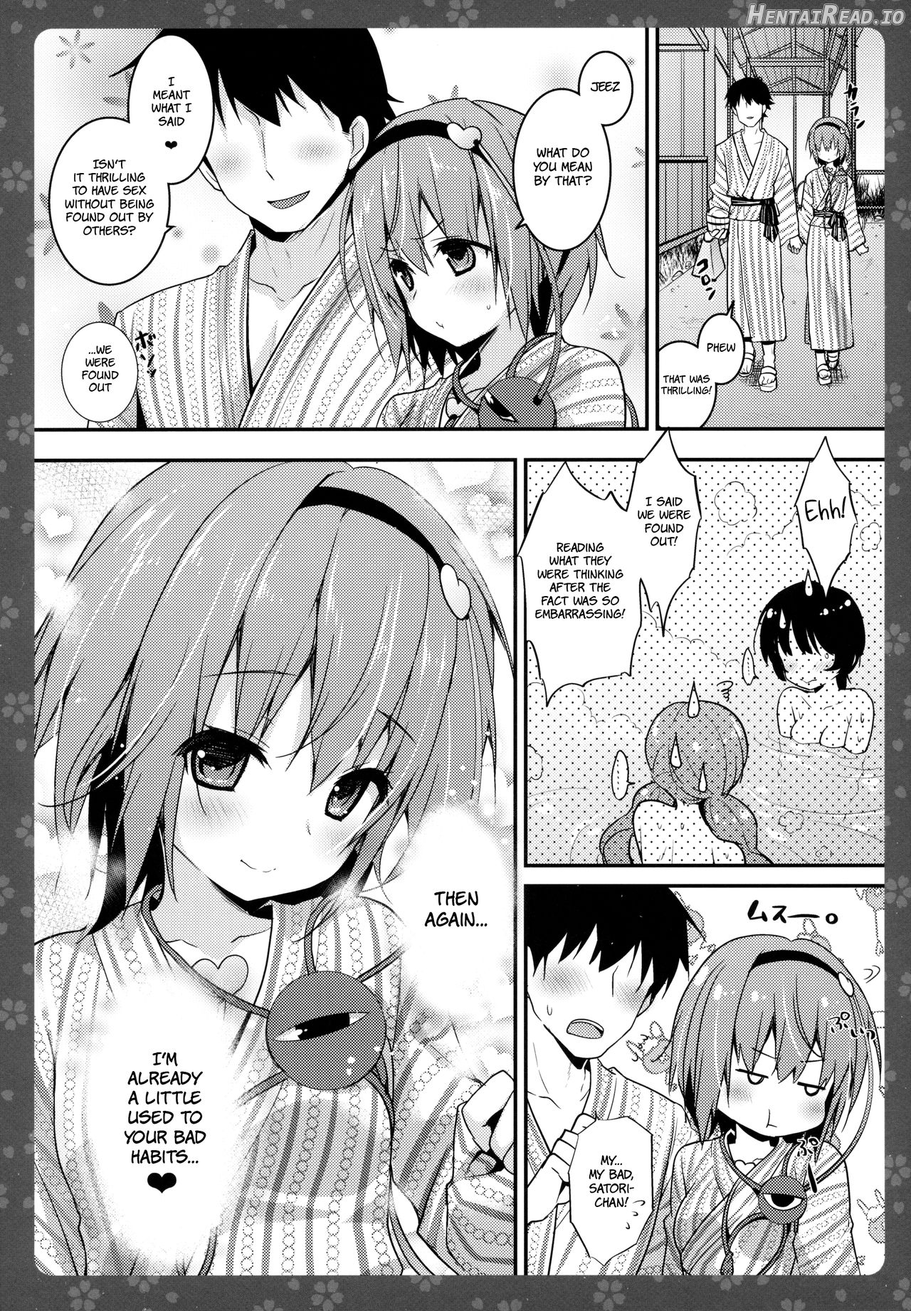 Satori-chan ga Osananajimi Dattara -Yukemuri Konyoku Onsen Hen- Chapter 3 - page 9