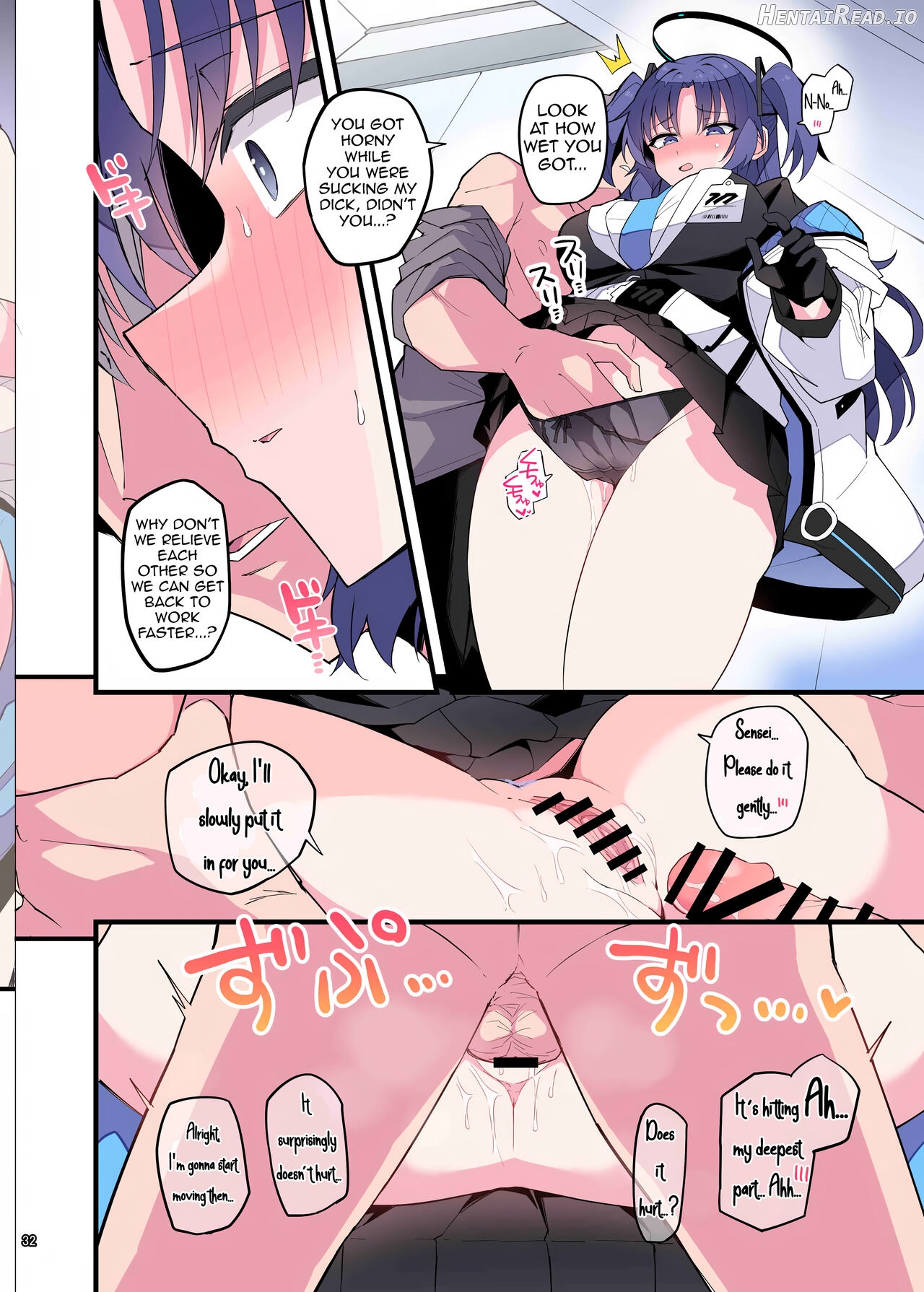 BluArch Icha Love Ero Goudou "Zetsurin Taisai" Chapter 1 - page 33