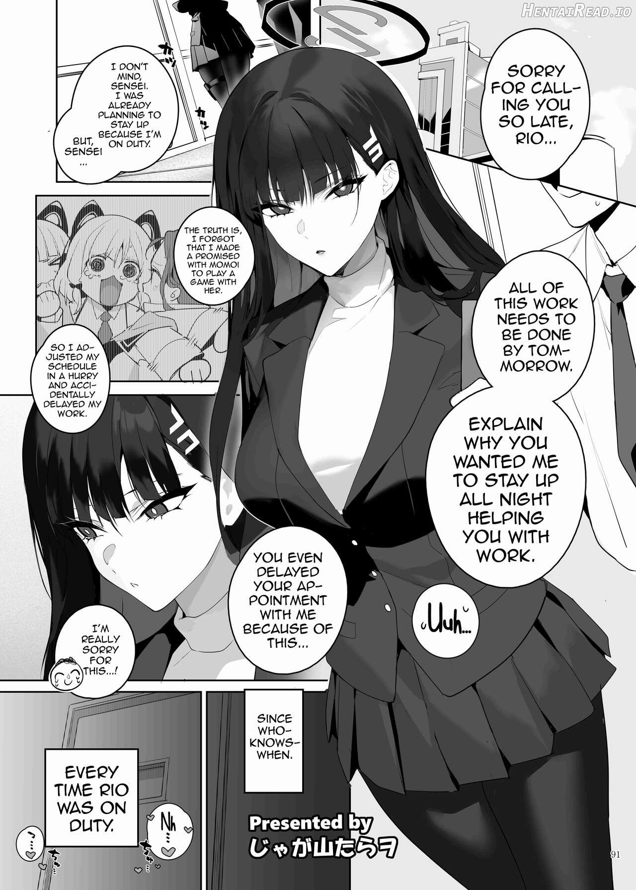 BluArch Icha Love Ero Goudou "Zetsurin Taisai" Chapter 1 - page 92