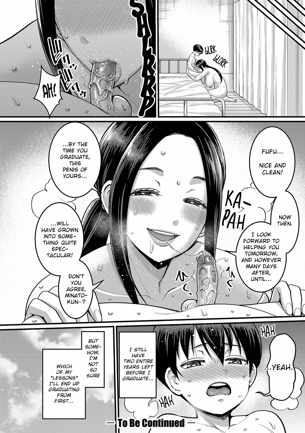 Shiori Sensei wa Ochinchin no Sodateya-san - Decensored Chapter 1 - page 24