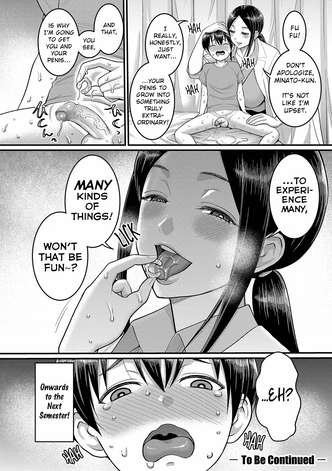 Shiori Sensei wa Ochinchin no Sodateya-san - Decensored Chapter 1 - page 48