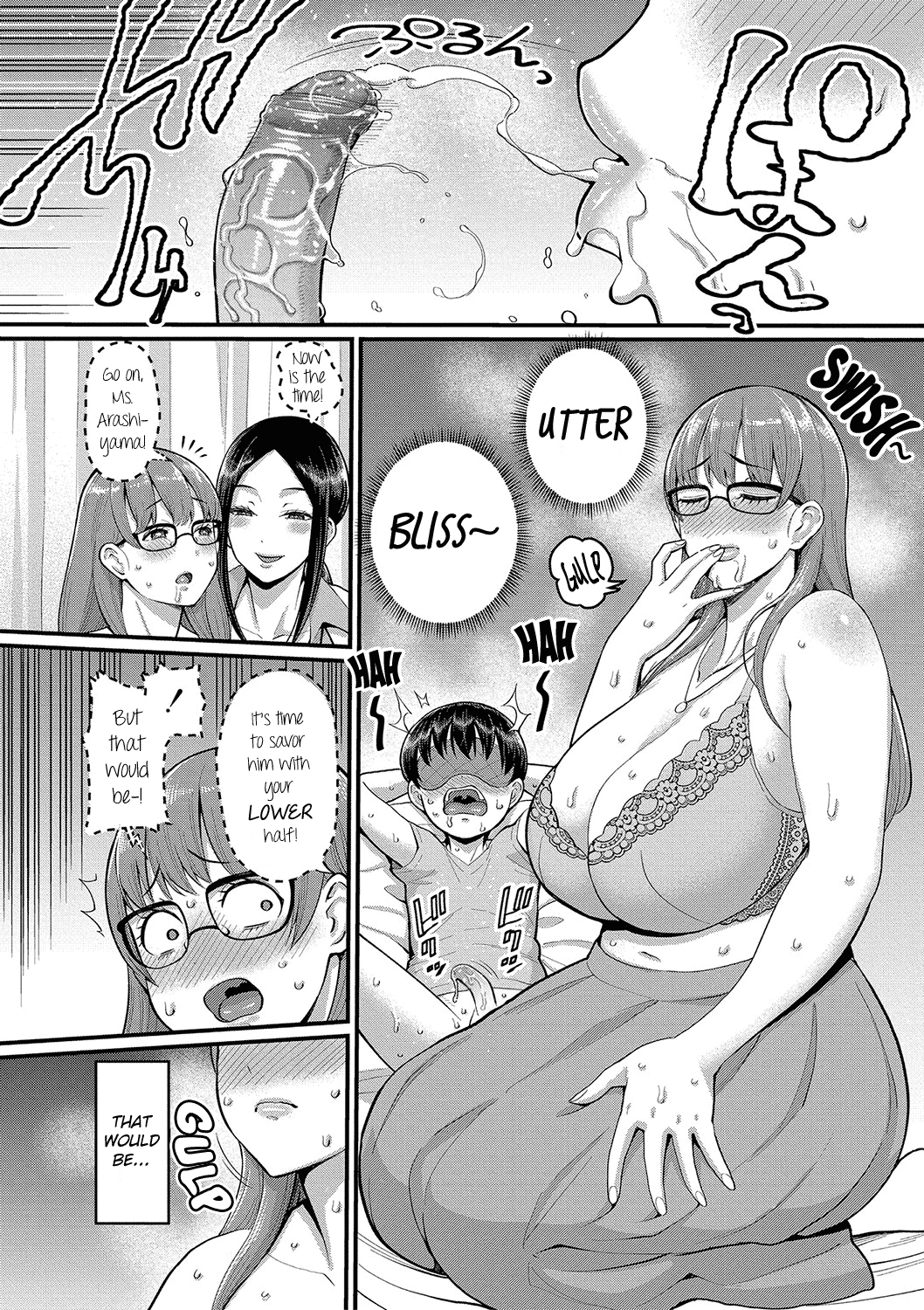 Shiori Sensei wa Ochinchin no Sodateya-san - Decensored Chapter 1 - page 62