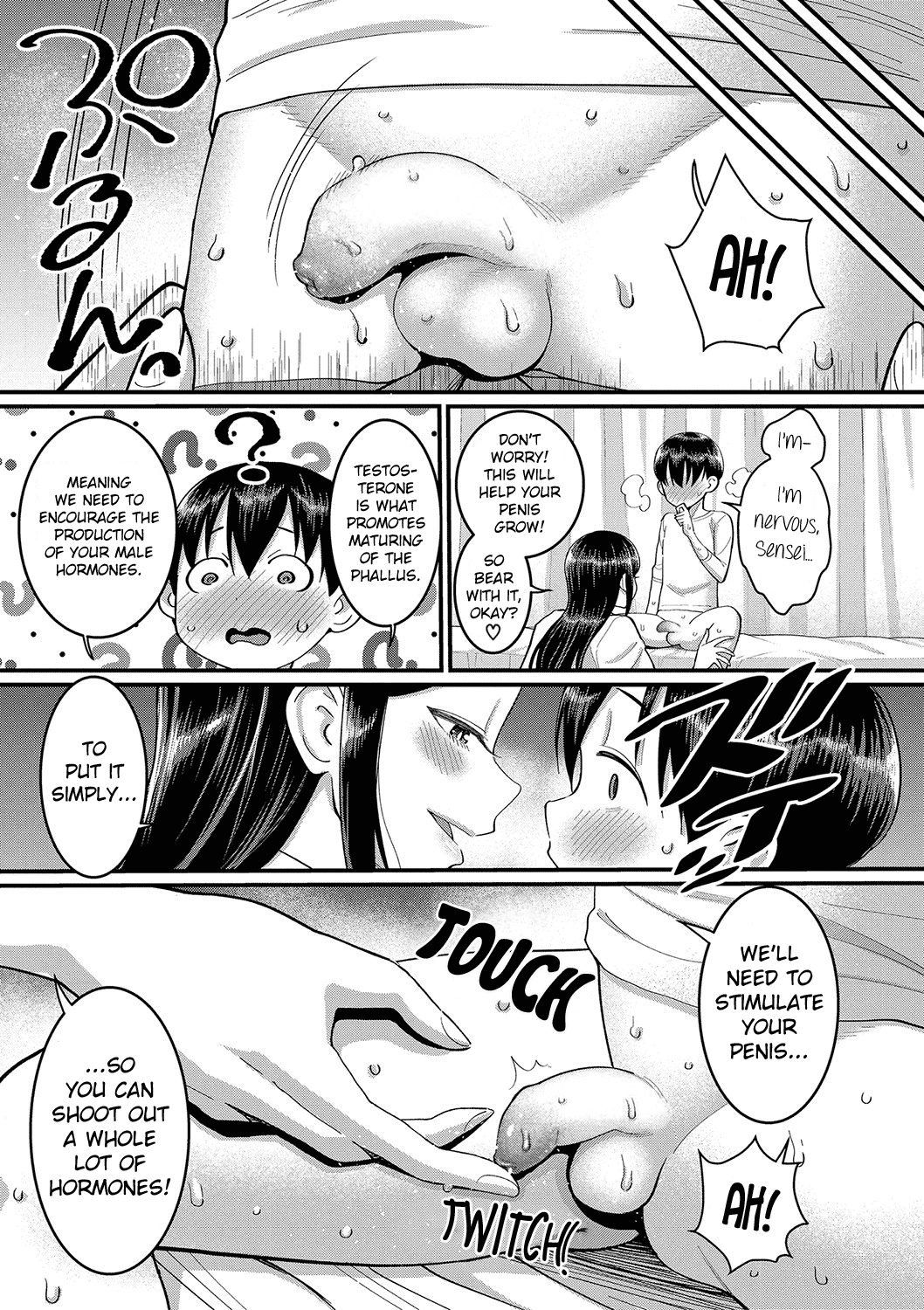 Shiori Sensei wa Ochinchin no Sodateya-san - Decensored Chapter 1 - page 127