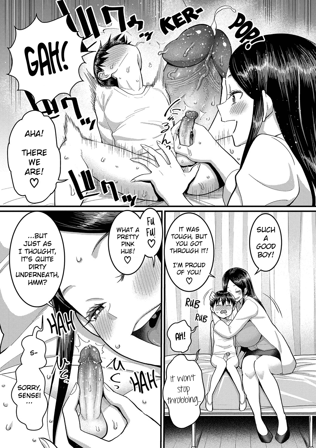 Shiori Sensei wa Ochinchin no Sodateya-san - Decensored Chapter 1 - page 129