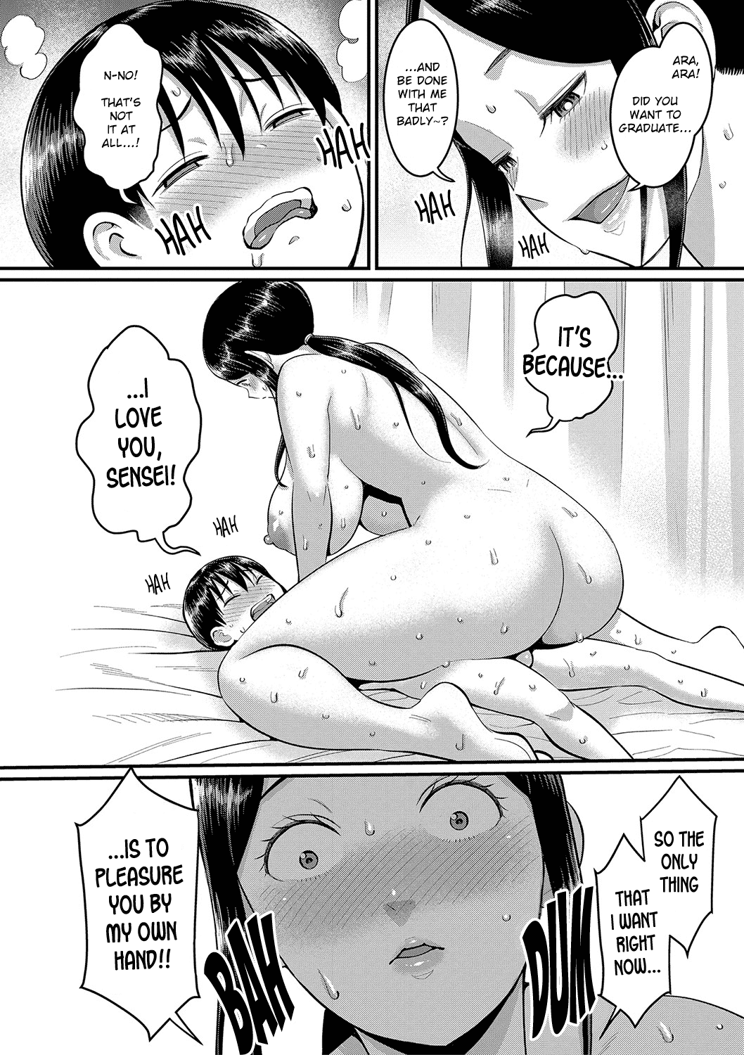 Shiori Sensei wa Ochinchin no Sodateya-san - Decensored Chapter 1 - page 156