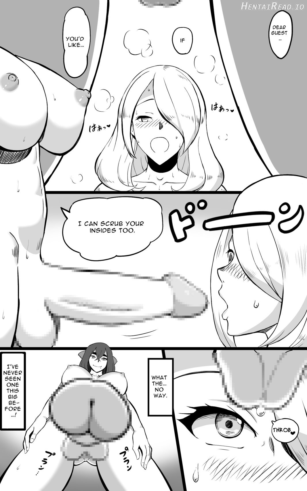 Hitou Futanari Onsen Himitsu no Shoushin Ryokou Chapter 1 - page 14