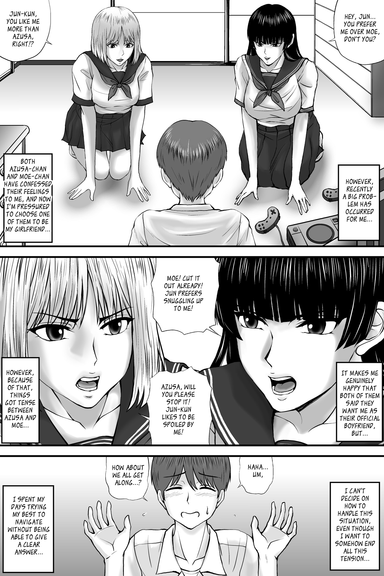 Netorare Love Diagnosis - Part 1 Chapter 1 - page 4