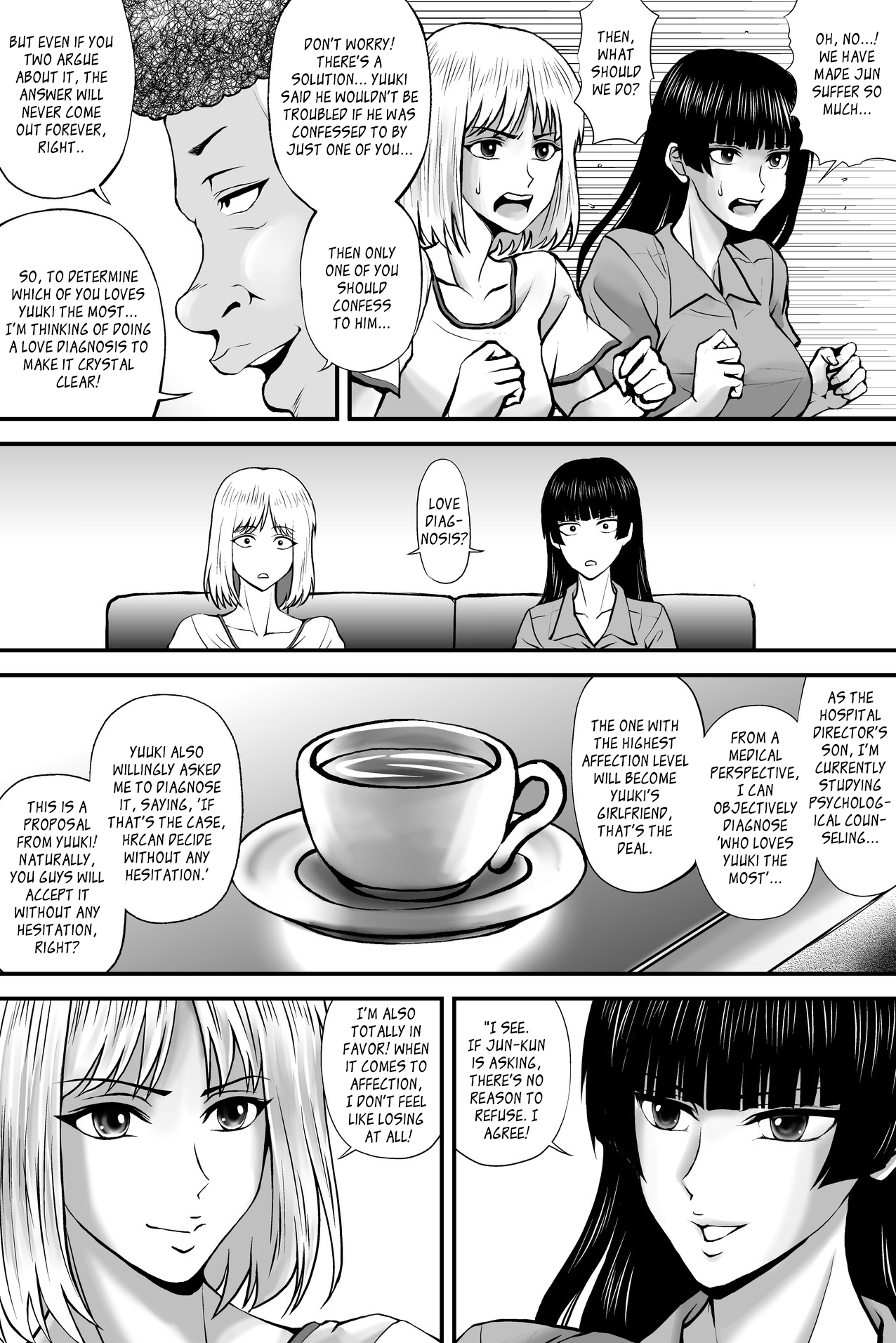 Netorare Love Diagnosis - Part 1 Chapter 1 - page 11