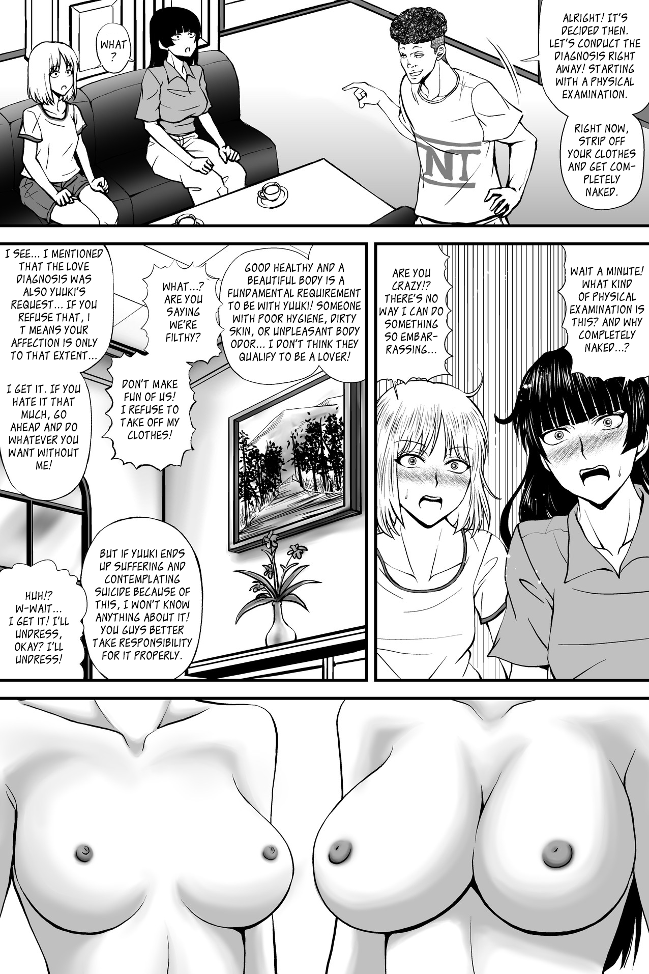 Netorare Love Diagnosis - Part 1 Chapter 1 - page 12