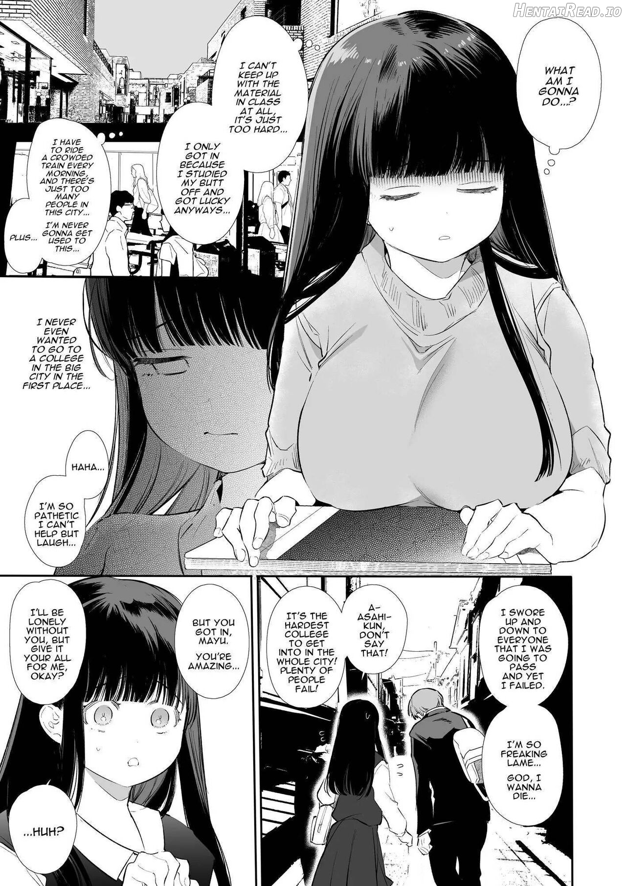 Mayu-chan NTR ~Daigaku Shingaku no Tame Joukyou Shita Kanojo ga Onzoushi ni Tsukamari Dekiai Sarete Shimatta~ Chapter 1 - page 6