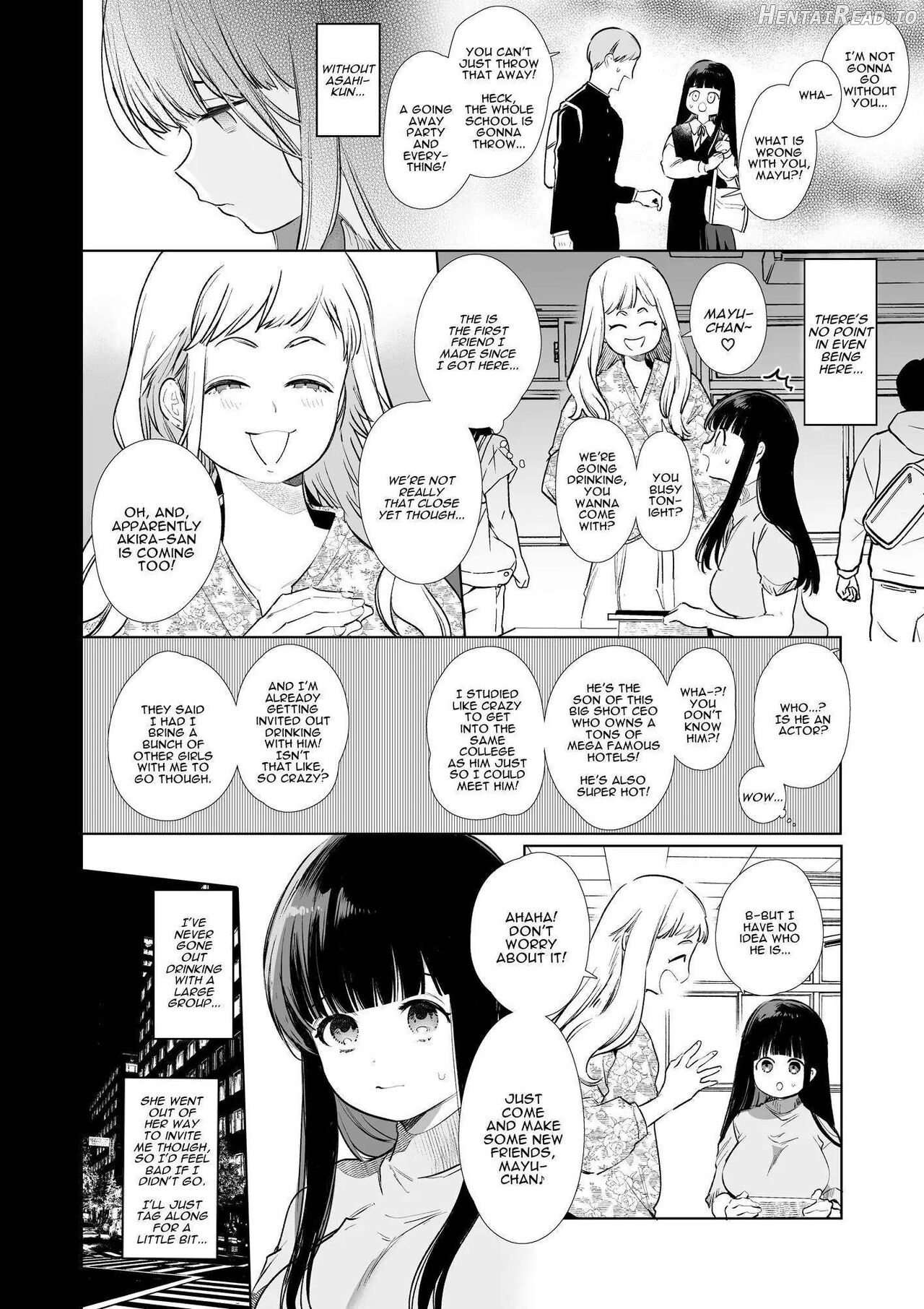 Mayu-chan NTR ~Daigaku Shingaku no Tame Joukyou Shita Kanojo ga Onzoushi ni Tsukamari Dekiai Sarete Shimatta~ Chapter 1 - page 7