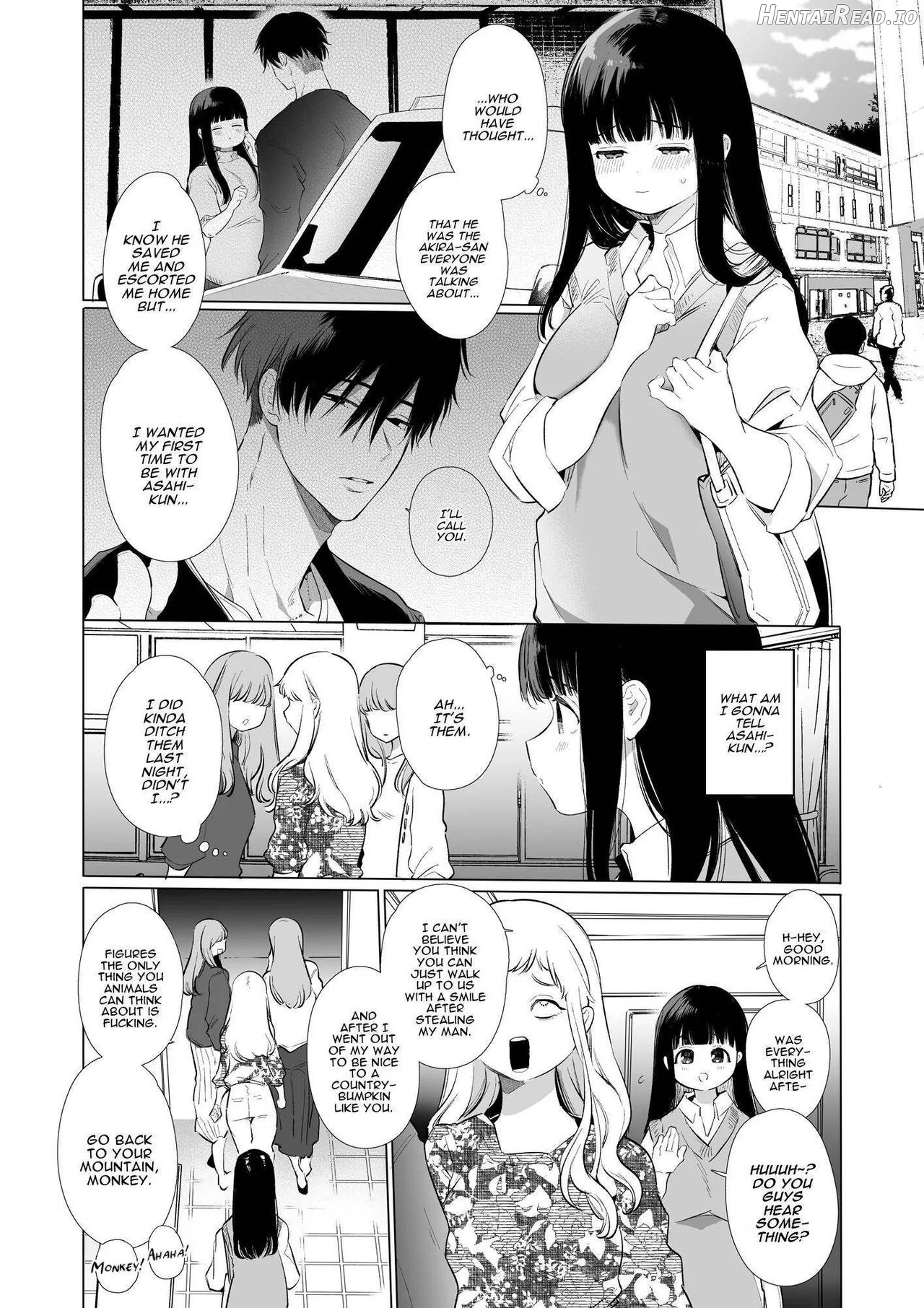 Mayu-chan NTR ~Daigaku Shingaku no Tame Joukyou Shita Kanojo ga Onzoushi ni Tsukamari Dekiai Sarete Shimatta~ Chapter 1 - page 37