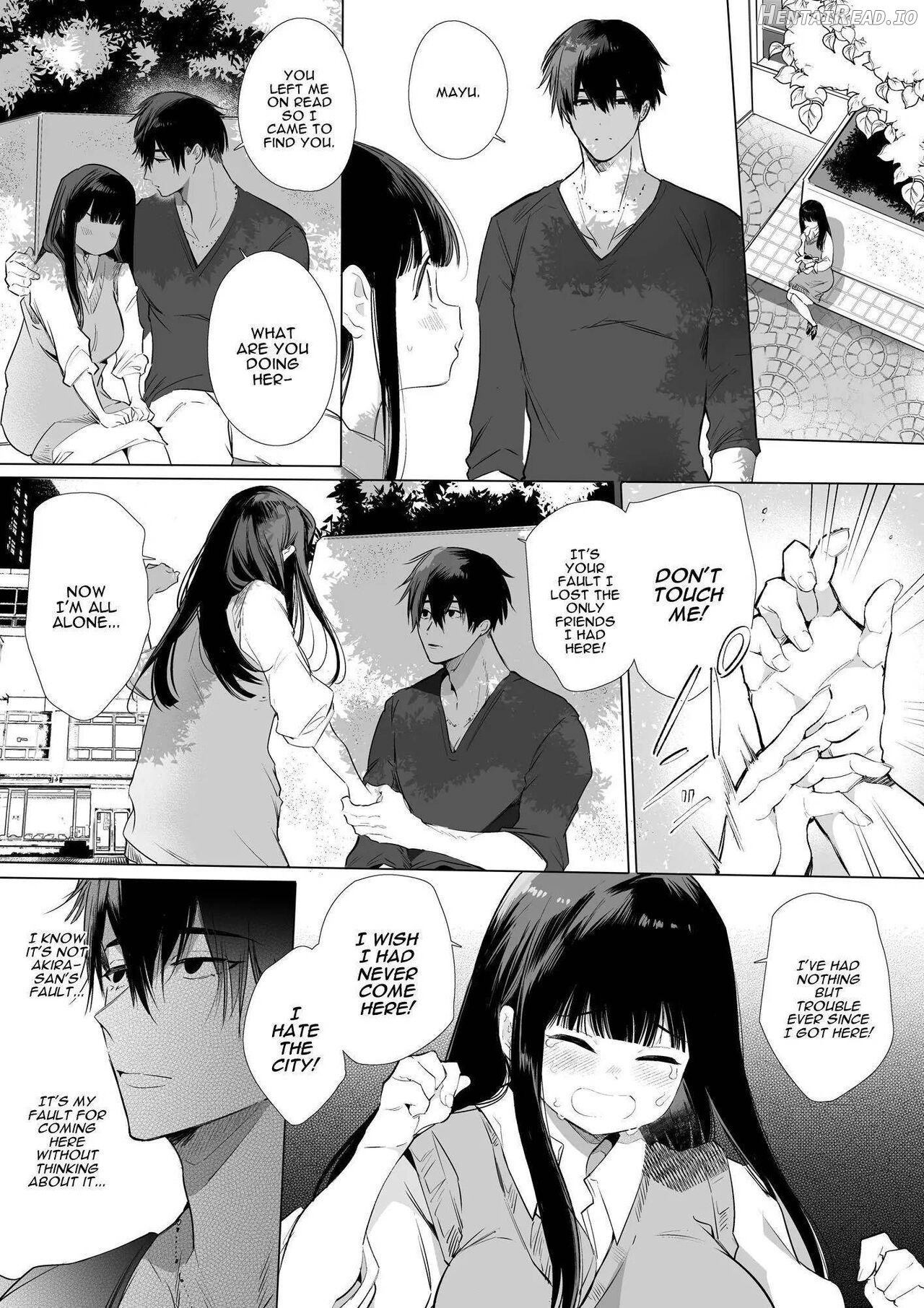 Mayu-chan NTR ~Daigaku Shingaku no Tame Joukyou Shita Kanojo ga Onzoushi ni Tsukamari Dekiai Sarete Shimatta~ Chapter 1 - page 38