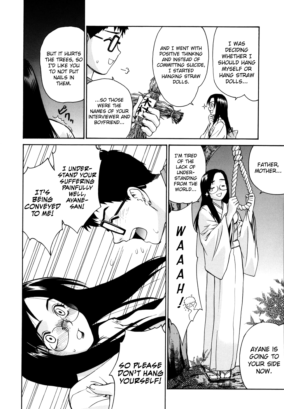 Tonari no Miko-san wa Minna Warau Chapter 1 - page 30