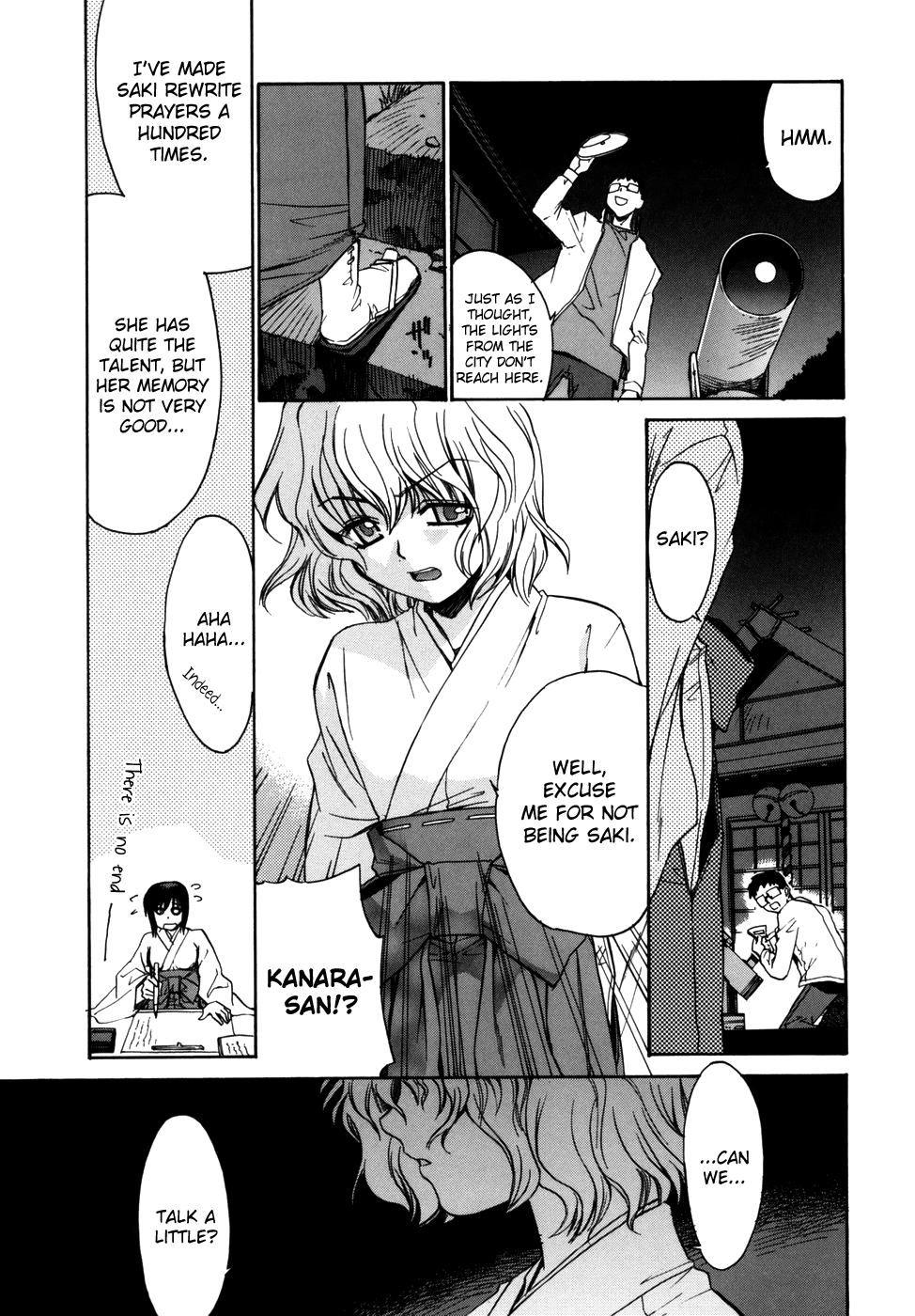 Tonari no Miko-san wa Minna Warau Chapter 1 - page 51