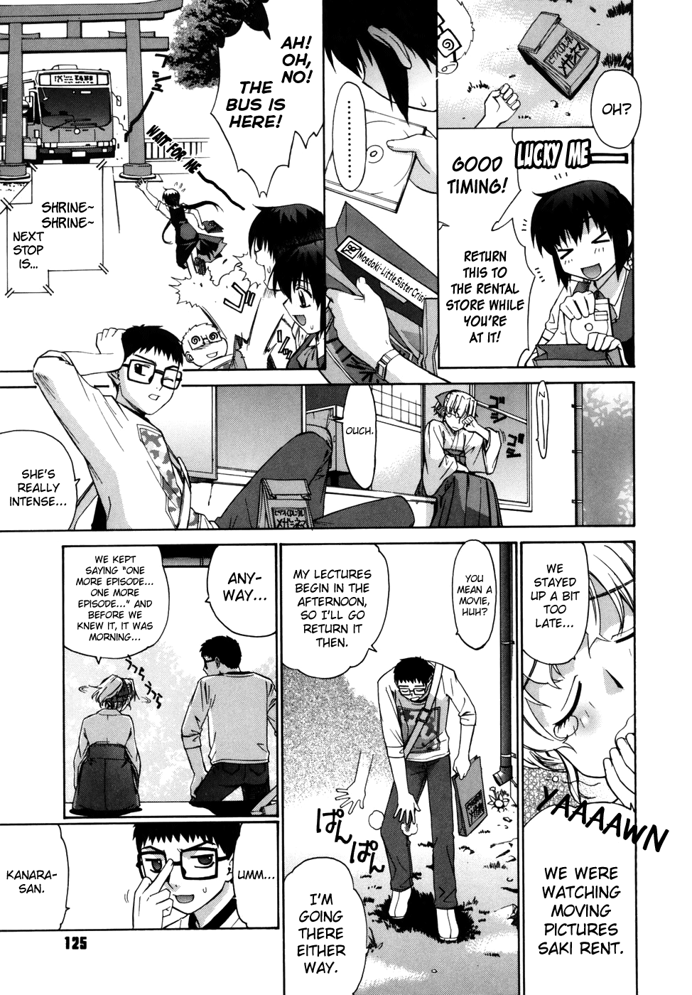 Tonari no Miko-san wa Minna Warau Chapter 1 - page 127