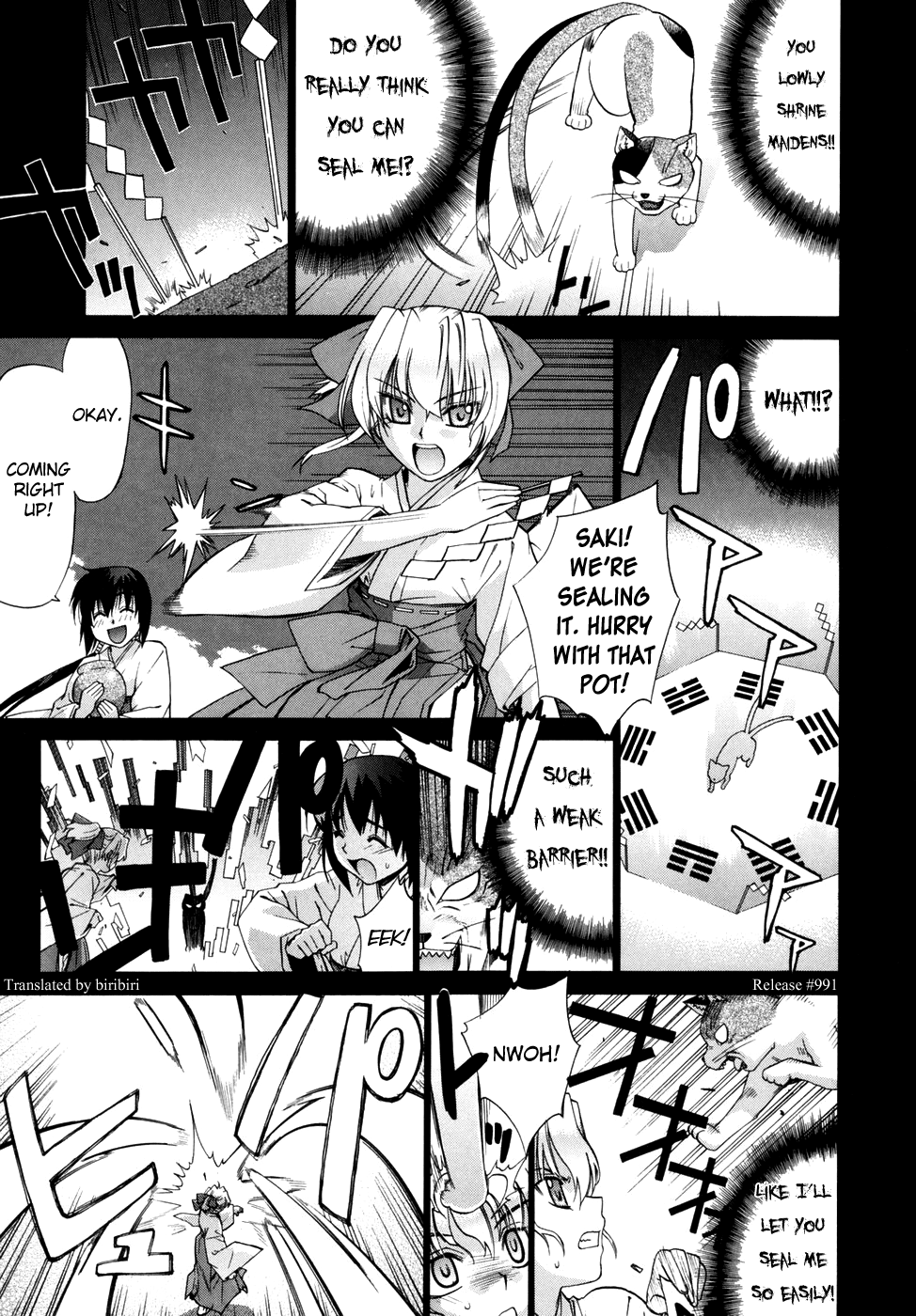 Tonari no Miko-san wa Minna Warau Chapter 1 - page 153