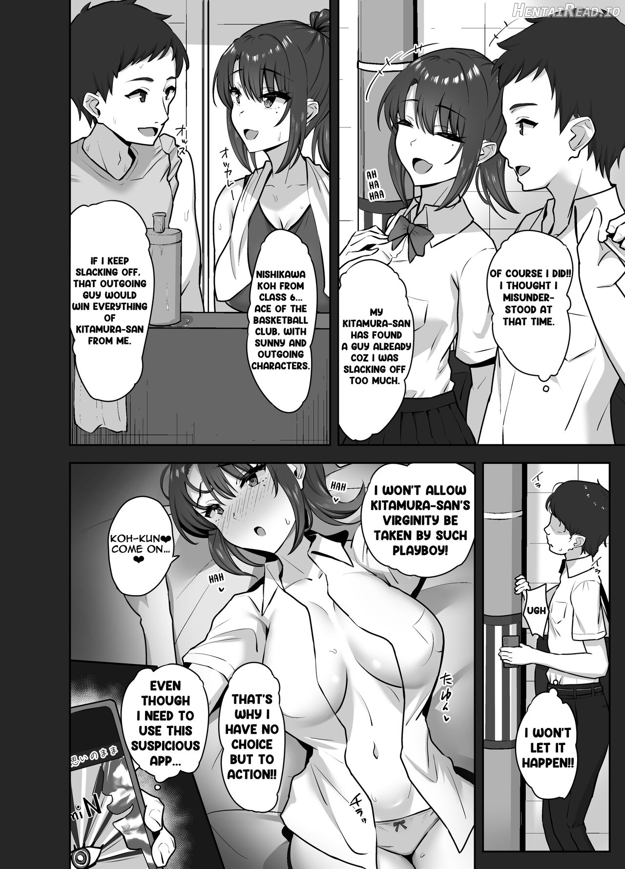 Bukatsu-go wa Seishori Gakari -Kanojo no Hajimete wa Boku no Mono- Chapter 1 - page 7