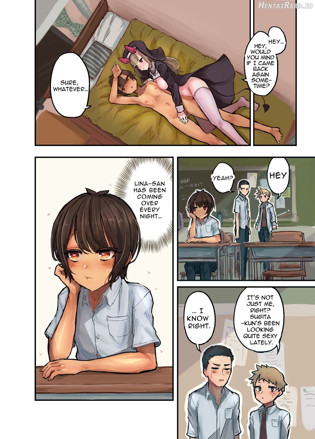 Konban wa Sister Succubus - EVENING. SISTER SUCCUBUS. Chapter 1 - page 15