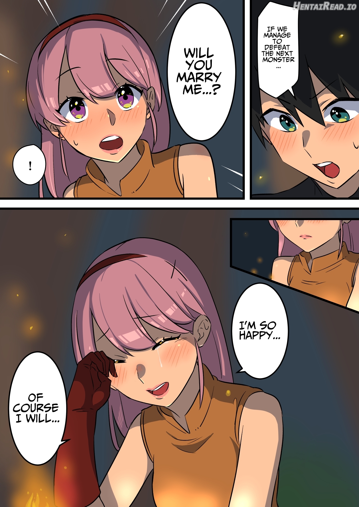 Warrior Defeated By A Super Strong Succubus Must Resist Cumming To Save His Girlfriend's Life Chapter 1 - page 6