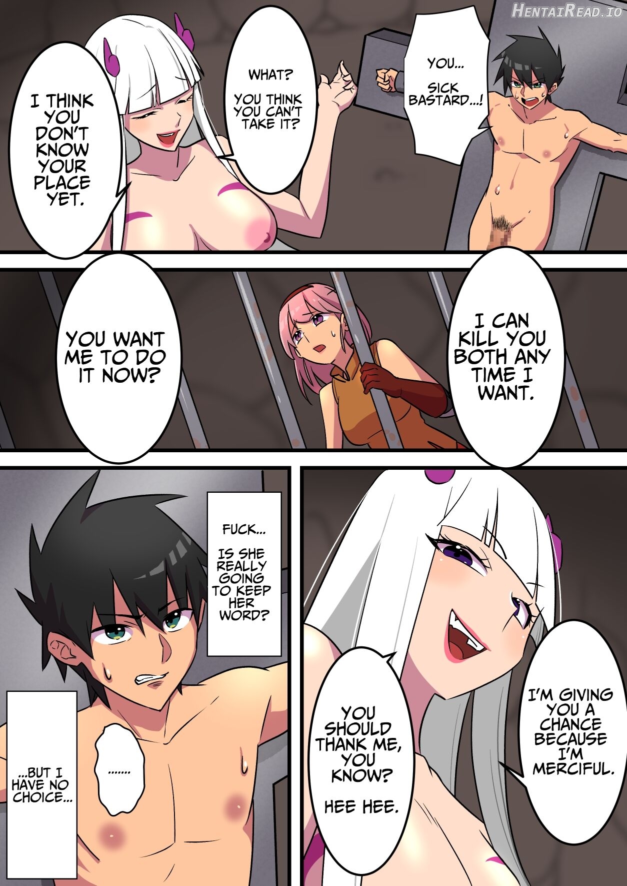 Warrior Defeated By A Super Strong Succubus Must Resist Cumming To Save His Girlfriend's Life Chapter 1 - page 20