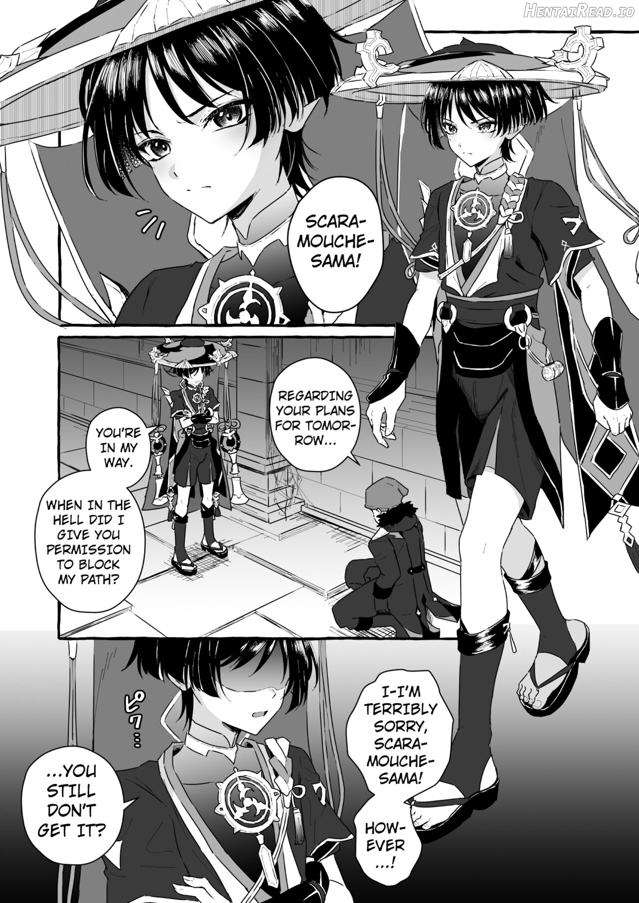 Sanbing-sama ni Saimin Kakete Icha-ra Busuru Hanashi Chapter 1 - page 2