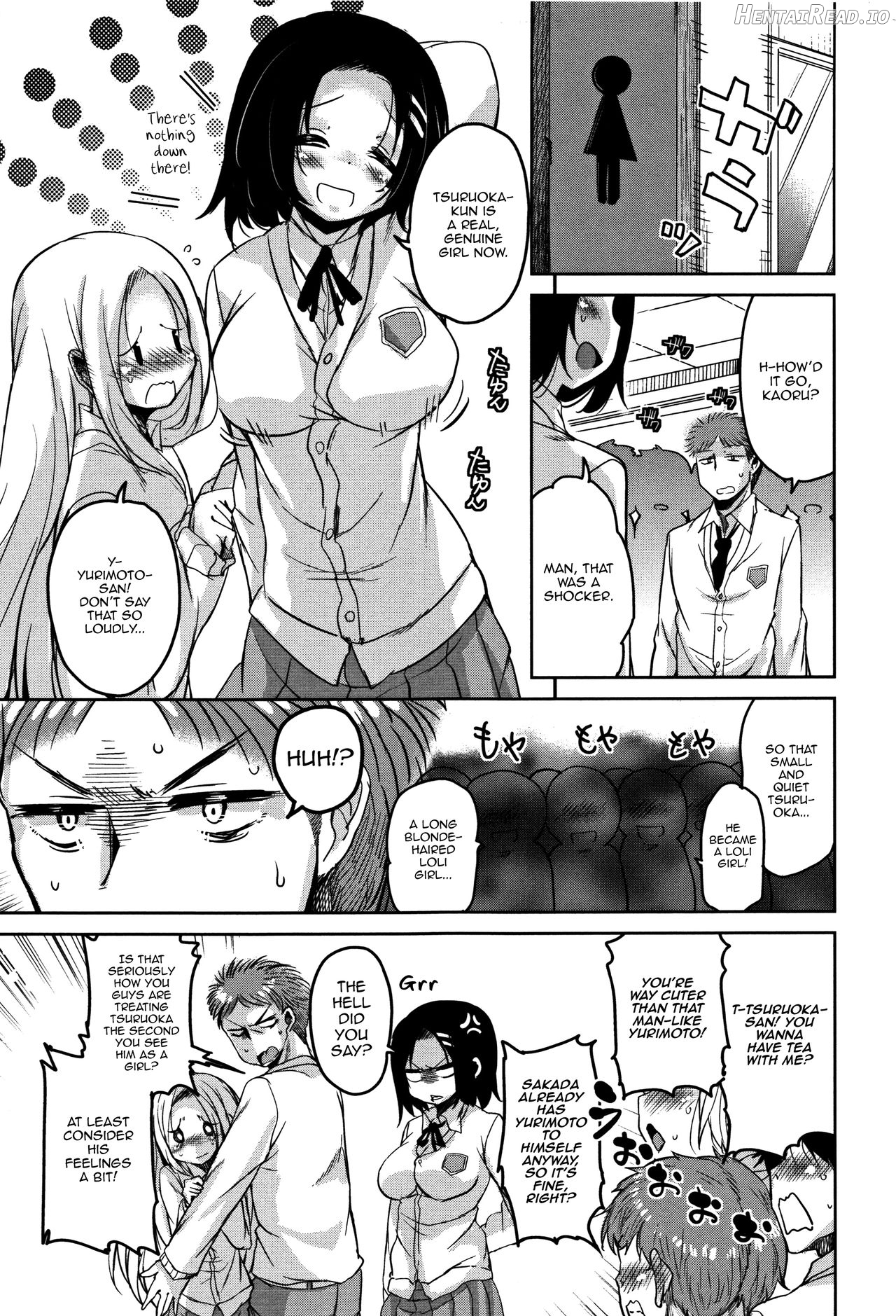 Ongaeshi no Tsuruoka-kun TS Skada Hen + Tsuruoka Hen + Yurimoto Hen Chapter 1 - page 3