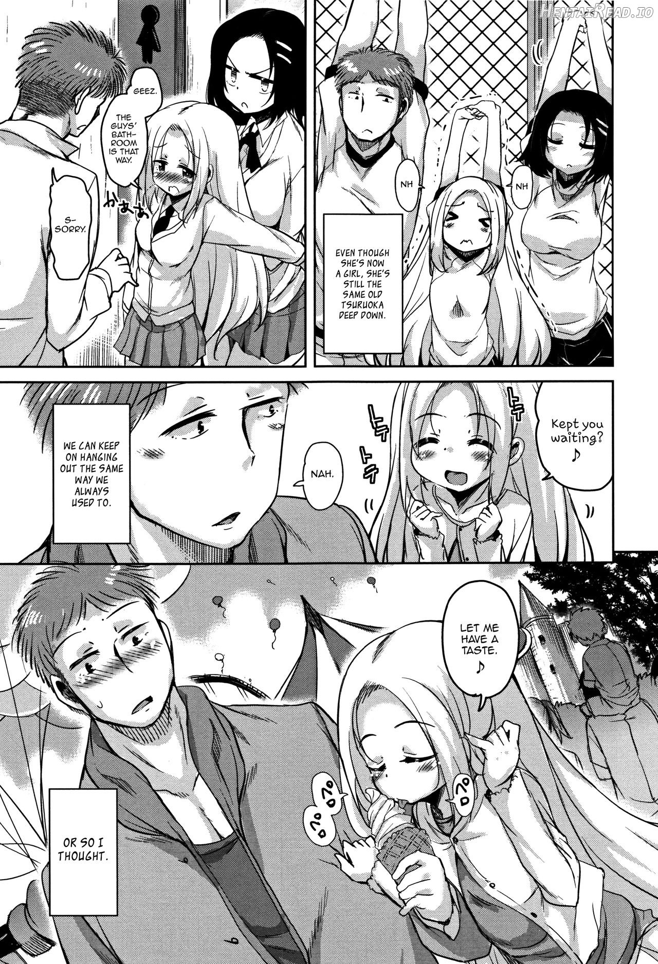 Ongaeshi no Tsuruoka-kun TS Skada Hen + Tsuruoka Hen + Yurimoto Hen Chapter 1 - page 5