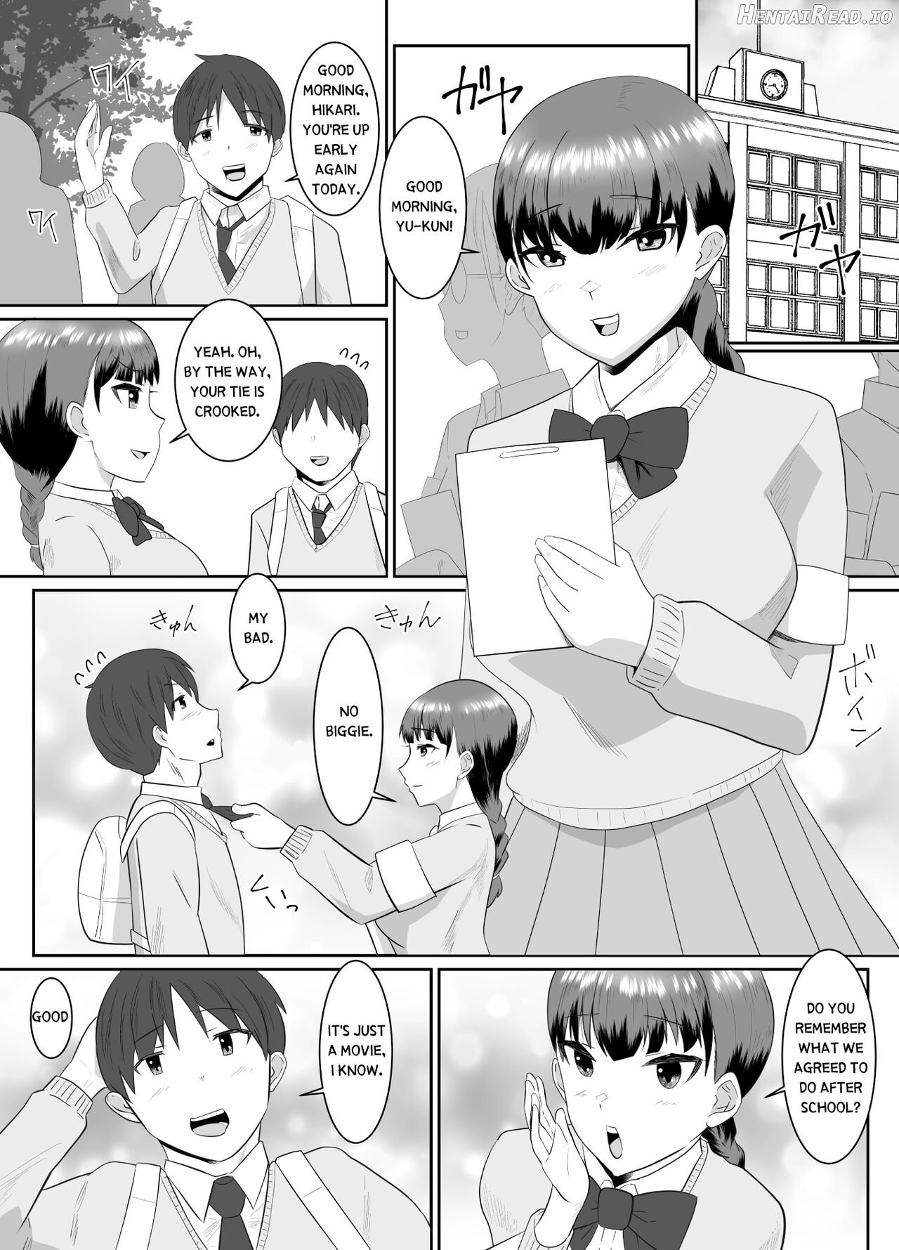 Boku no Suki na Kyonyuu Osananajimi ga Charao Senpai no Kanojo ni Natta Hi Chapter 1 - page 2