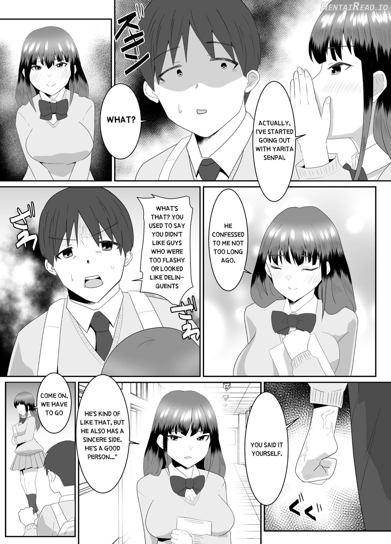 Boku no Suki na Kyonyuu Osananajimi ga Charao Senpai no Kanojo ni Natta Hi Chapter 1 - page 40