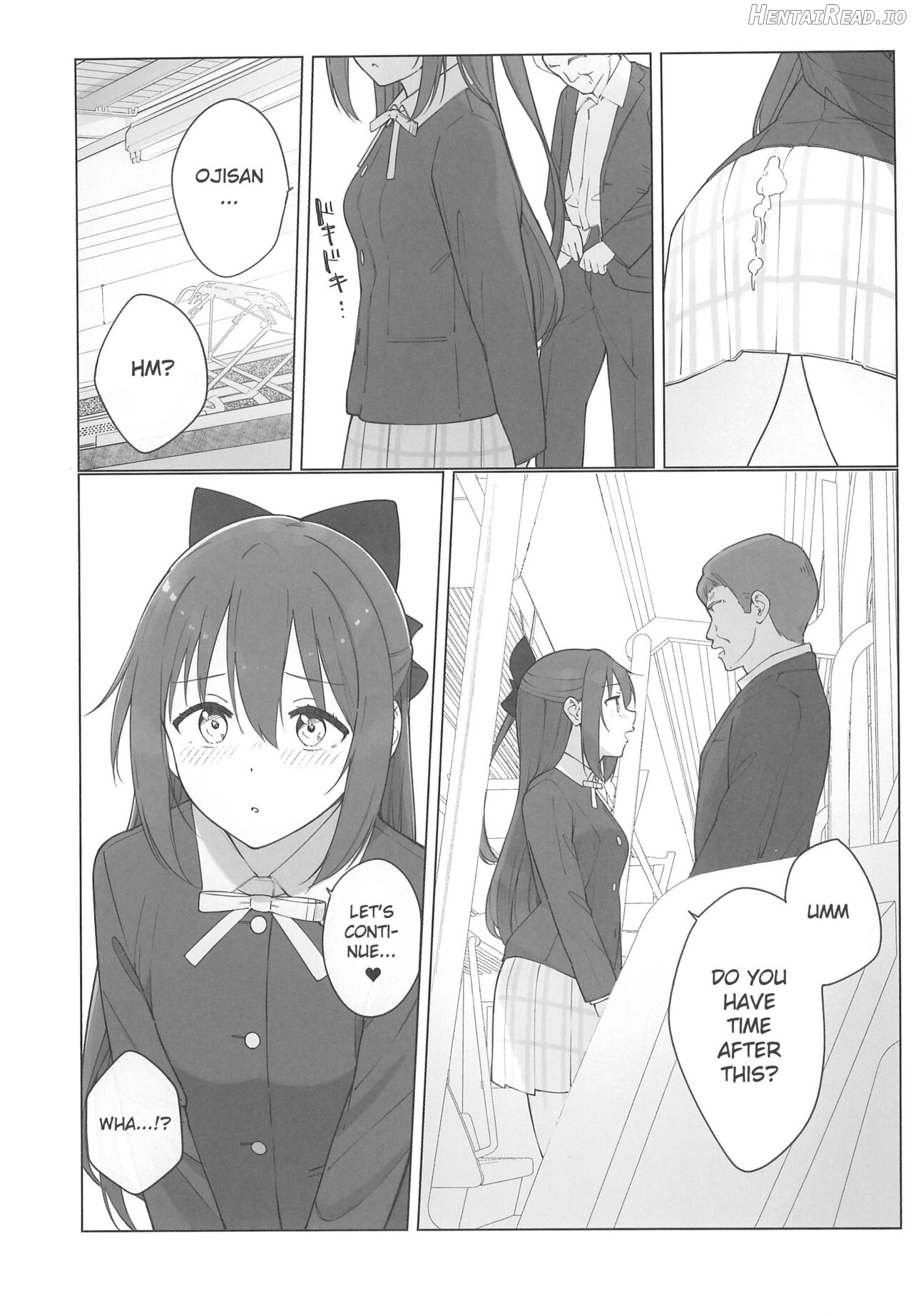 Shizuku-chan Echi Echi Hon Echi Echi Densha Hen Chapter 1 - page 14