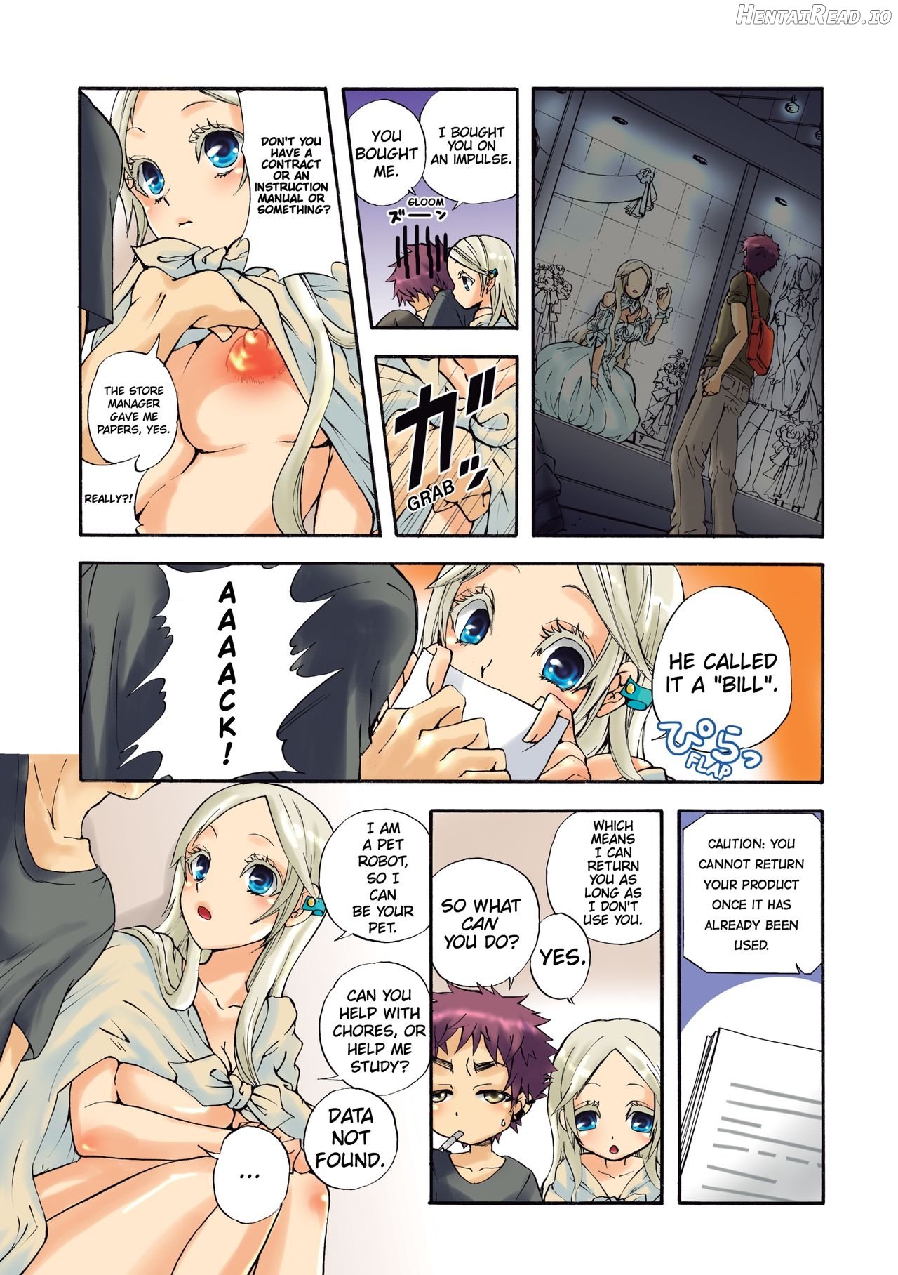 Aigan Robot Lilly No.1 - Decensored Chapter 1 - page 58