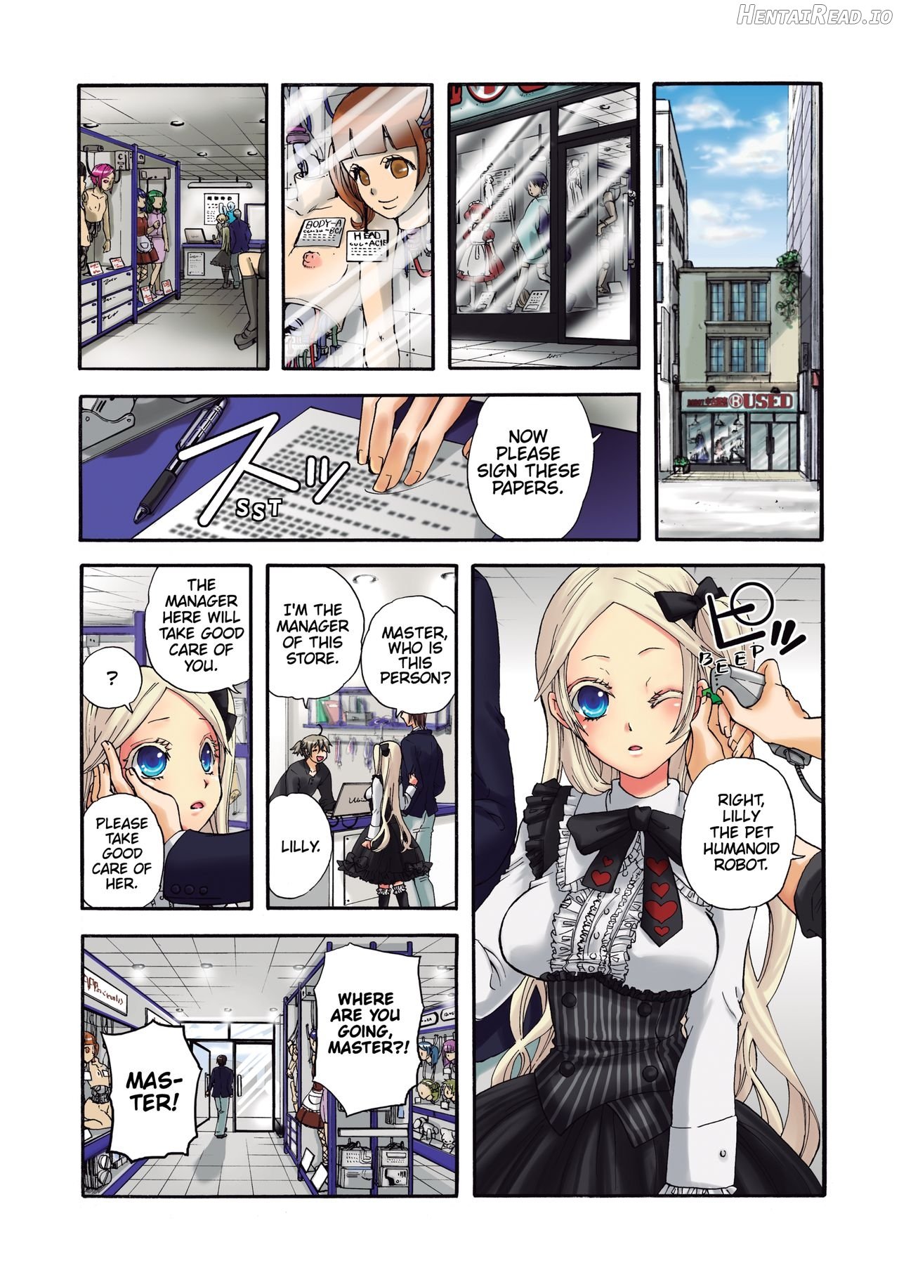 Aigan Robot Lilly No.1 - Decensored Chapter 1 - page 79