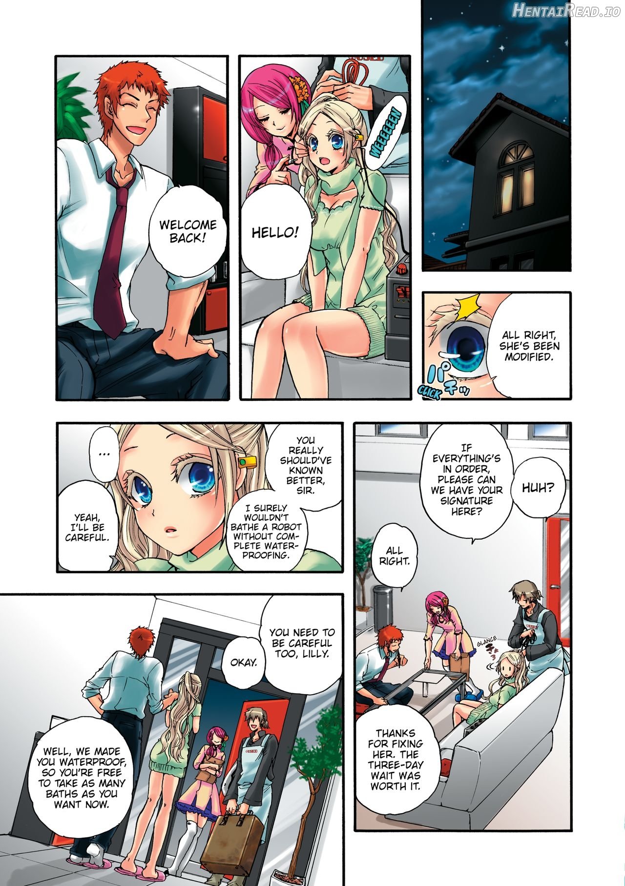 Aigan Robot Lilly No.1 - Decensored Chapter 2 - page 42