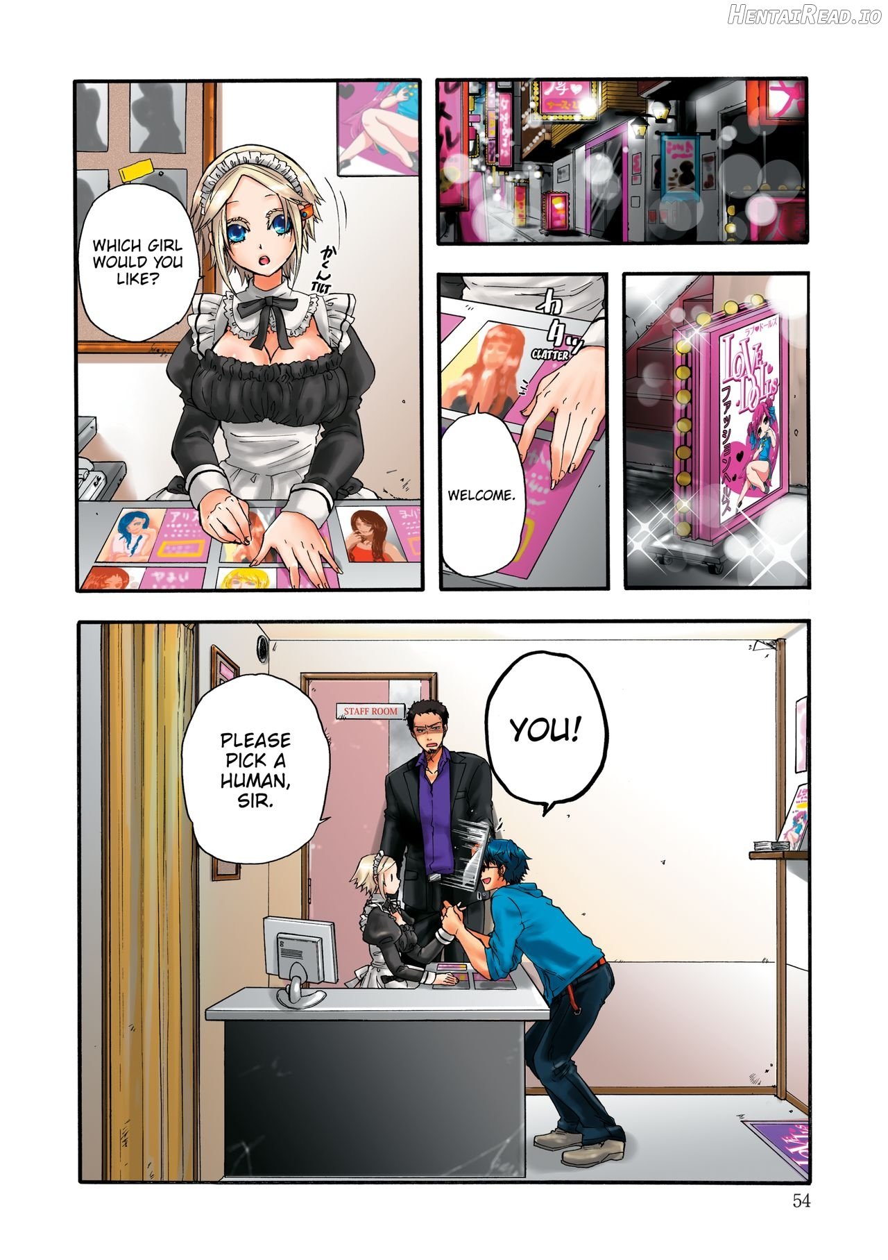 Aigan Robot Lilly No.1 - Decensored Chapter 2 - page 55