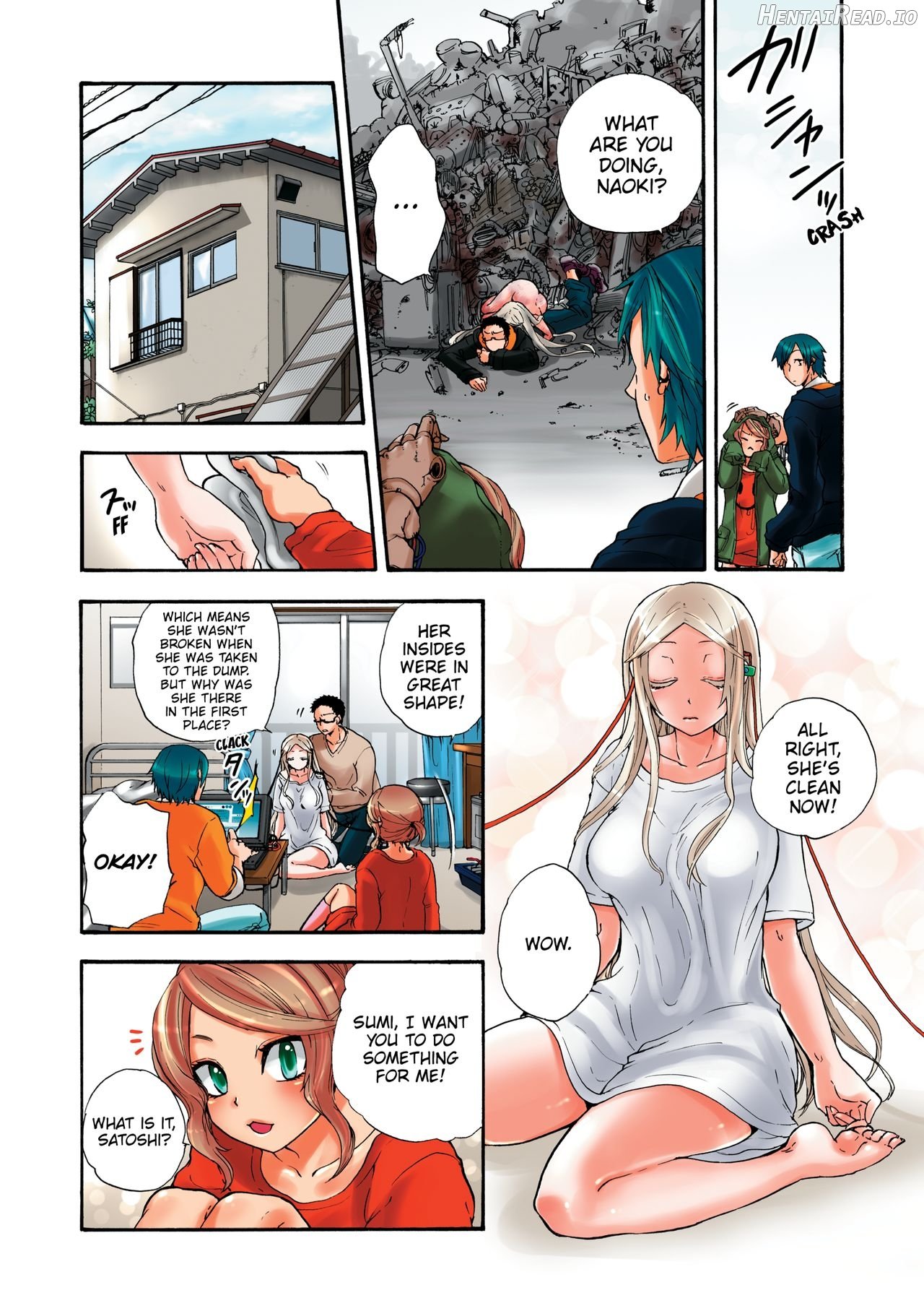 Aigan Robot Lilly No.1 - Decensored Chapter 2 - page 105